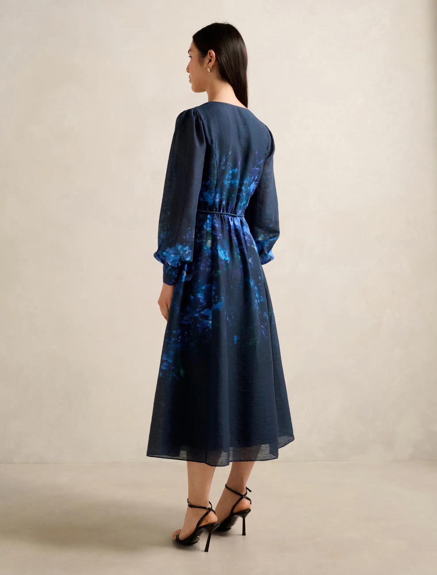 Mariah | Robe midi imprimée