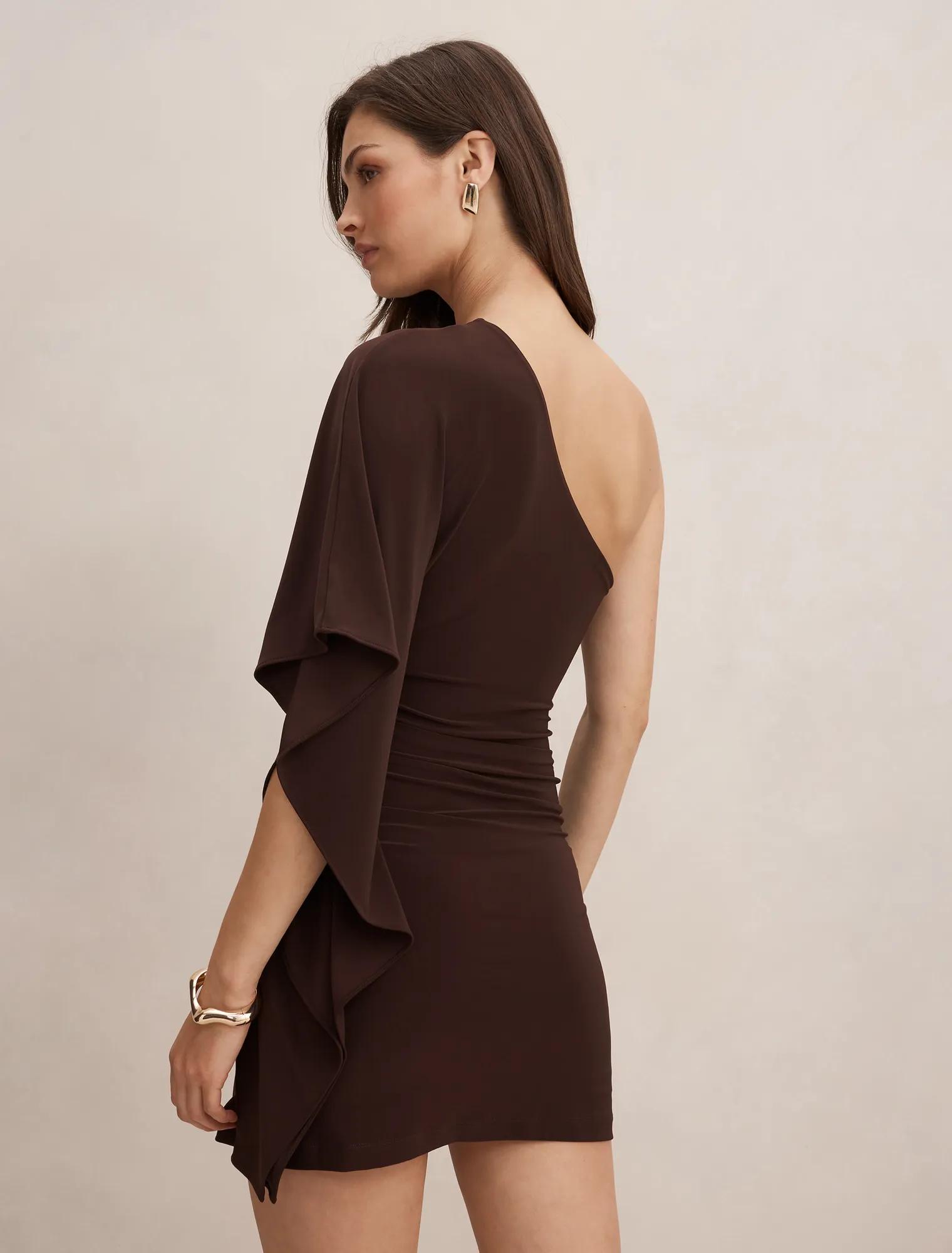 Adriana One Shoulder Mini Dress