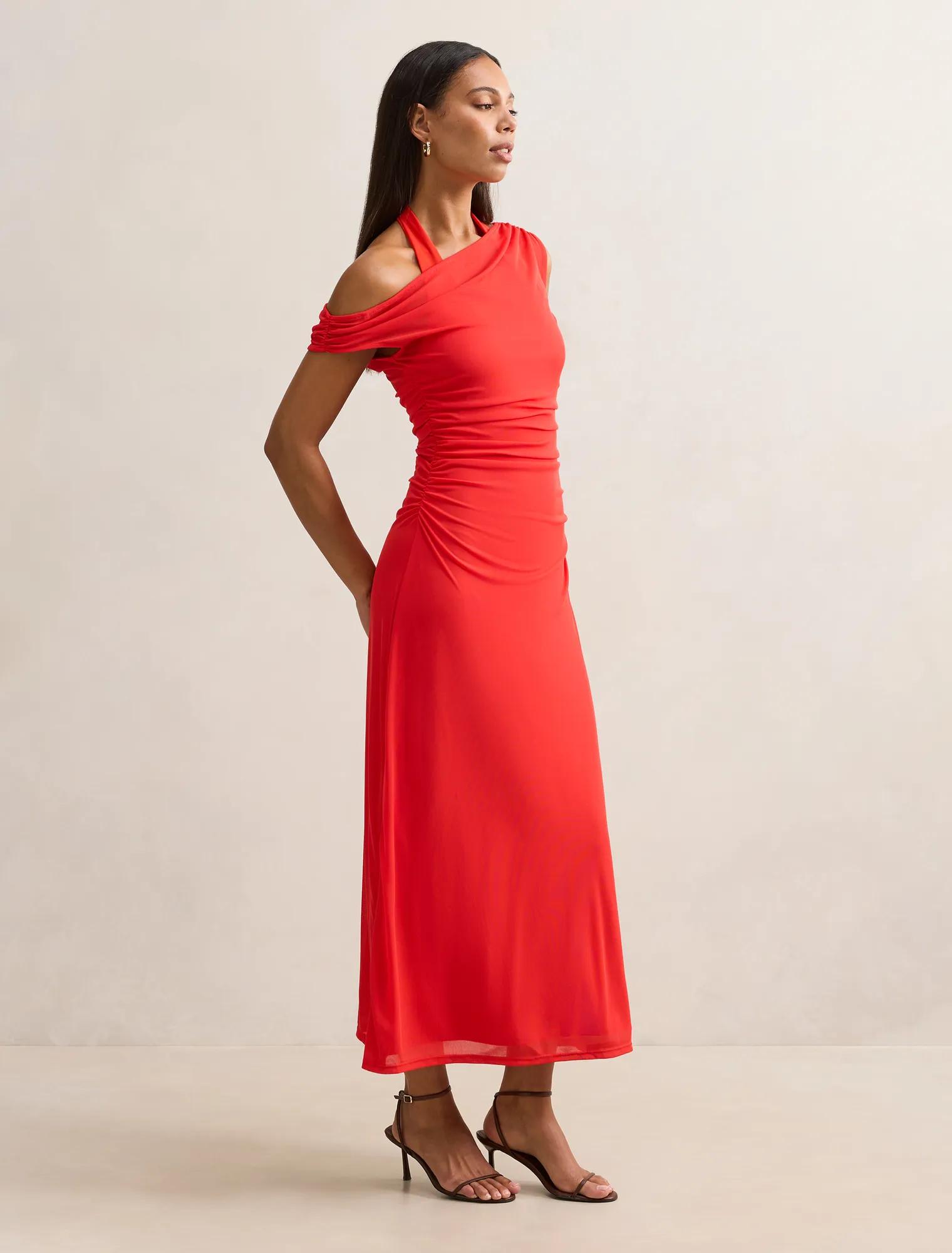 Brooklyn Layered Jersey Maxi Dress