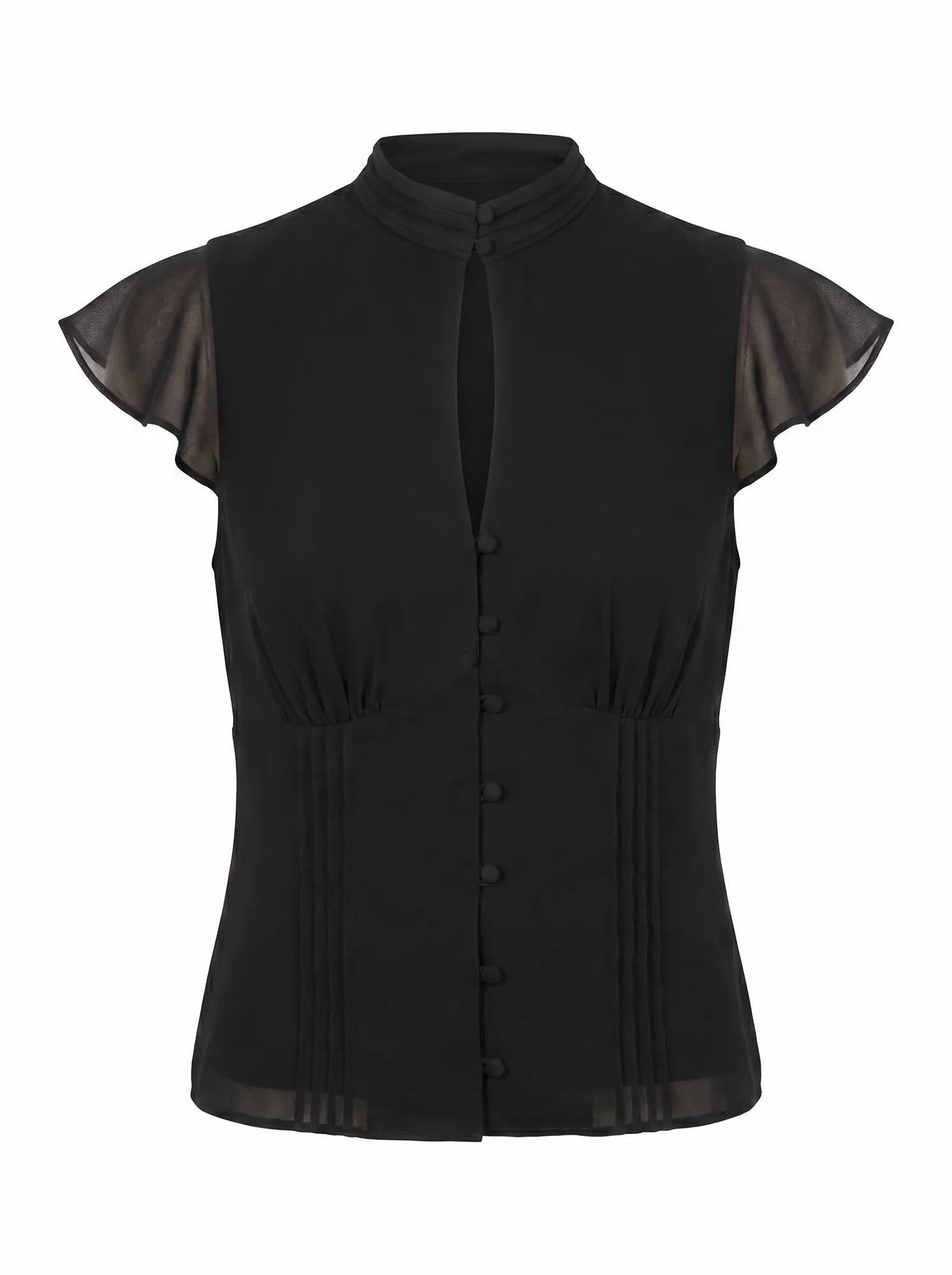 Eden Keyhole Blouse