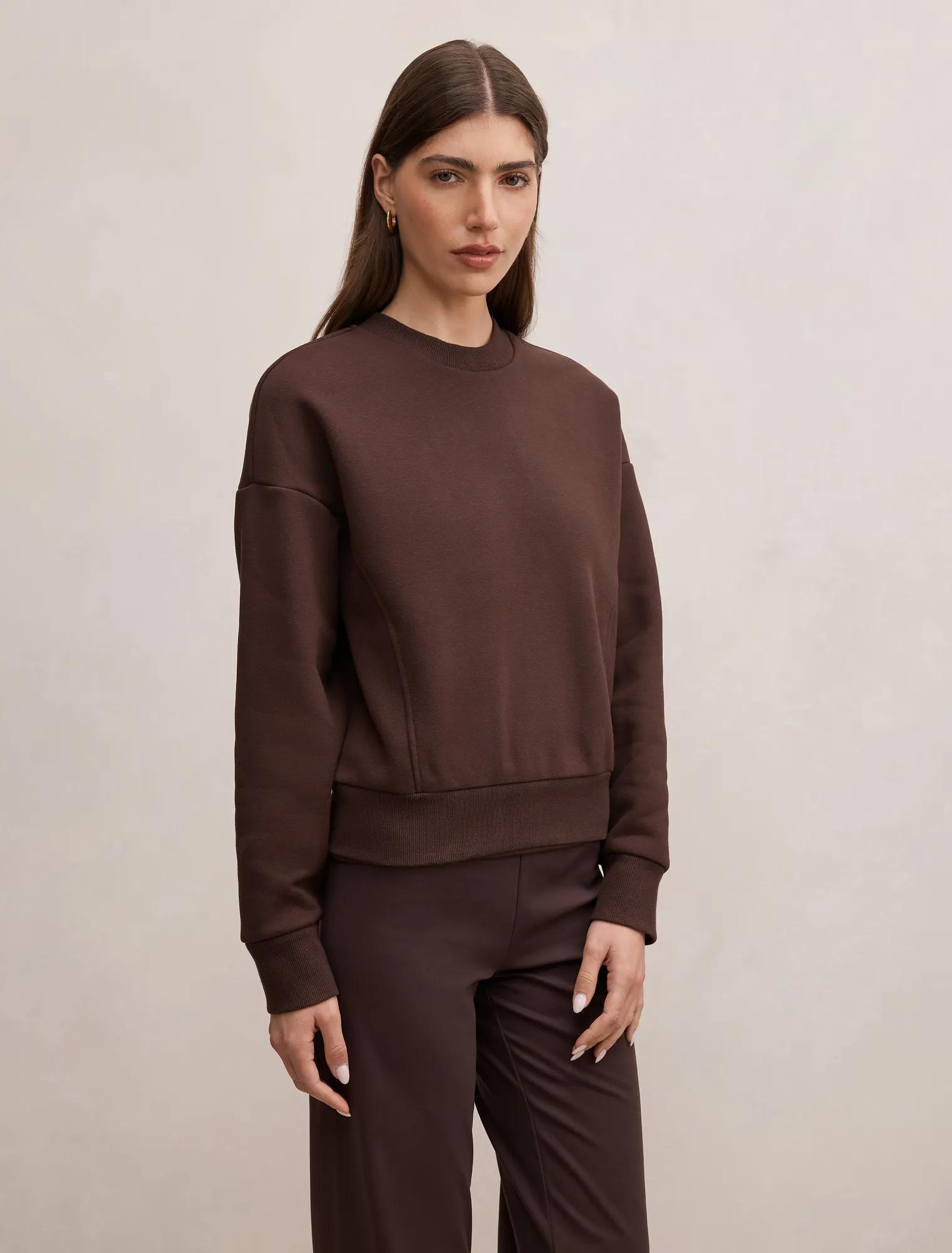 Winnie Fleece Crew Neck Sweater