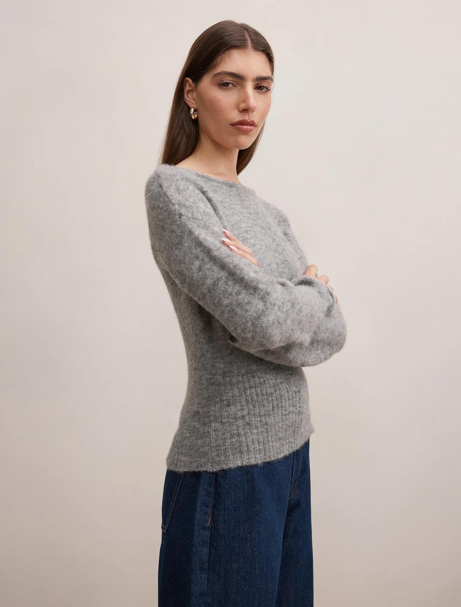 Matilda Ballet Neck Sweater