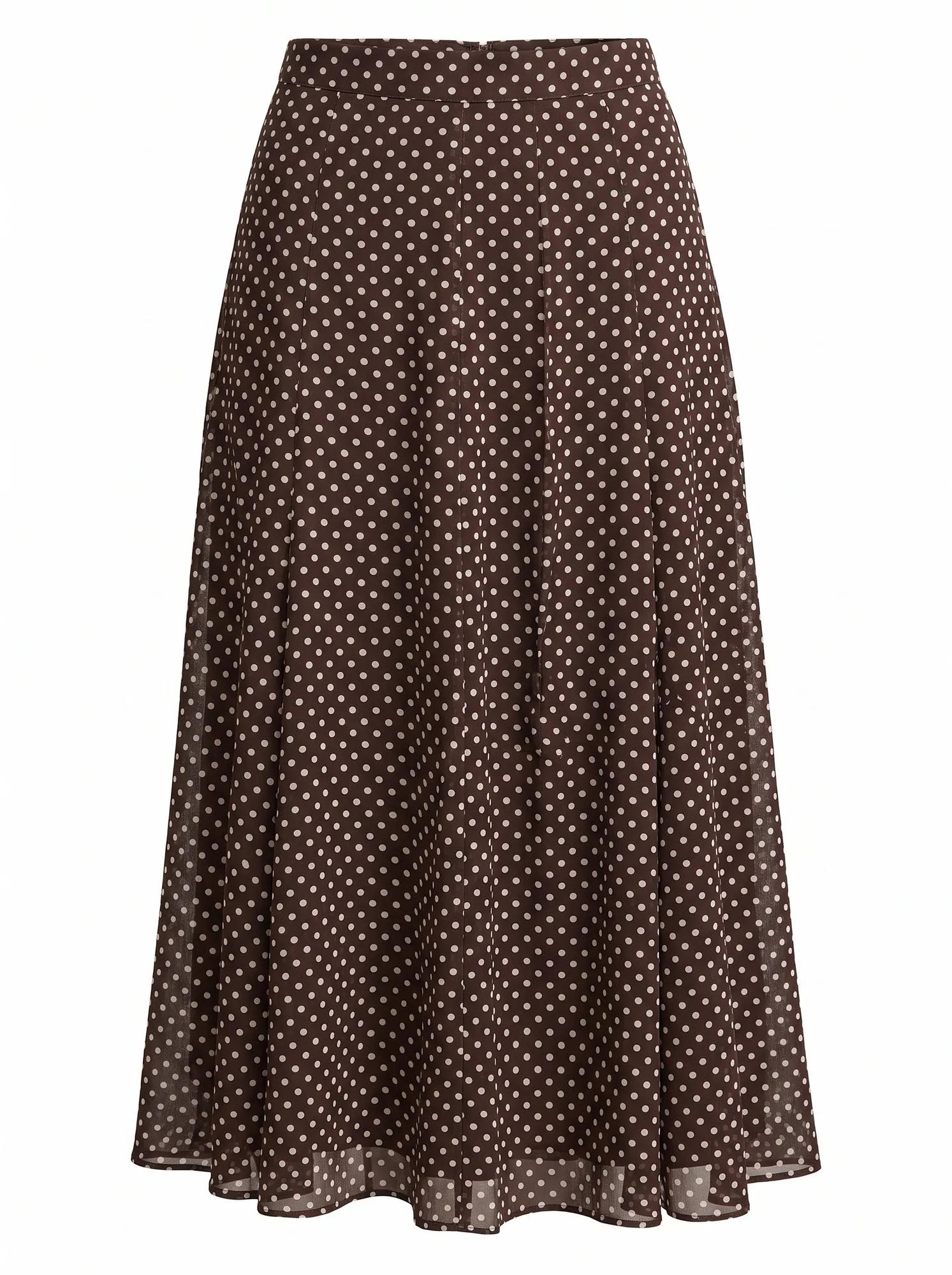 Allison Godet Midi Skirt