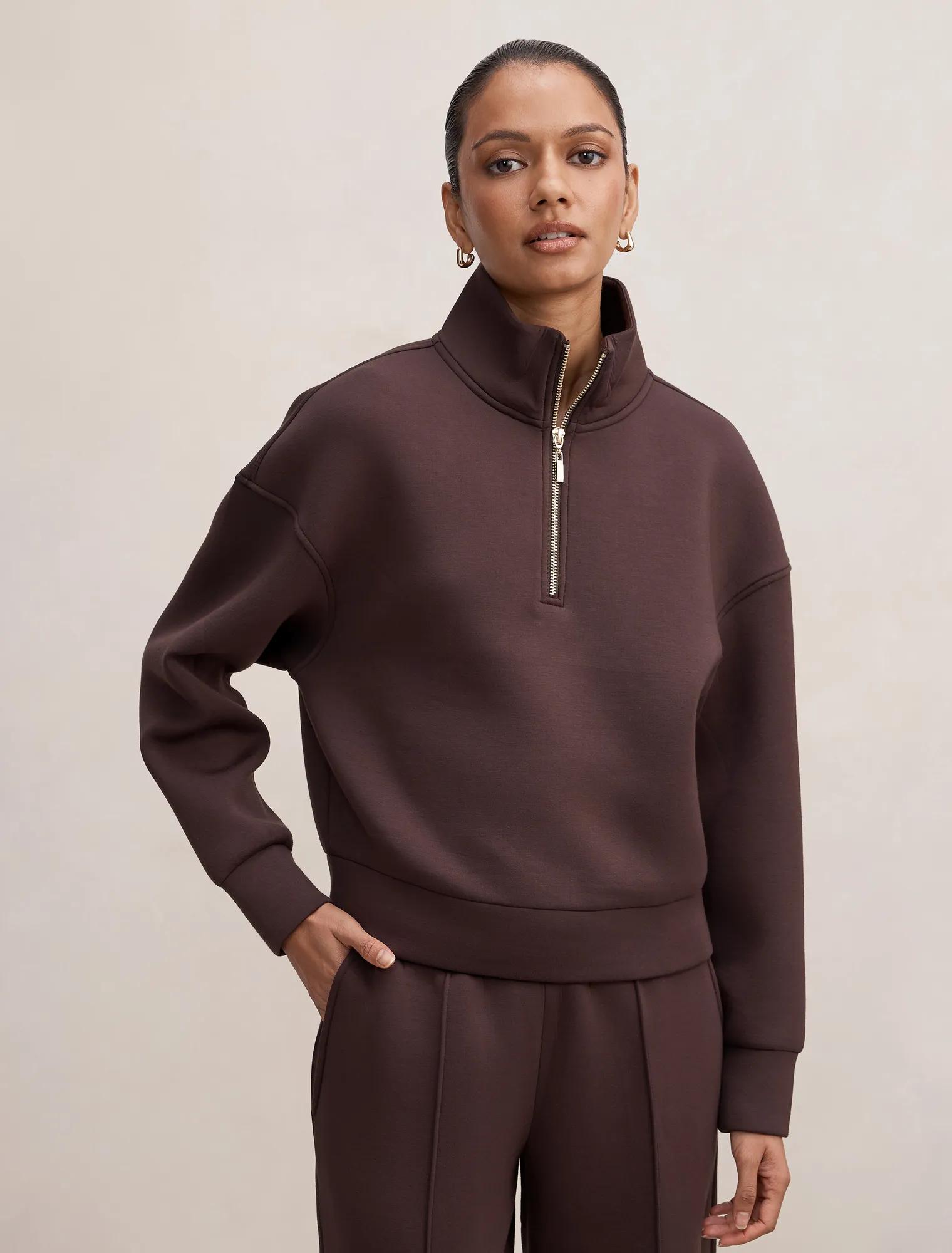 Hattie Petite Zip Lounge Jumper