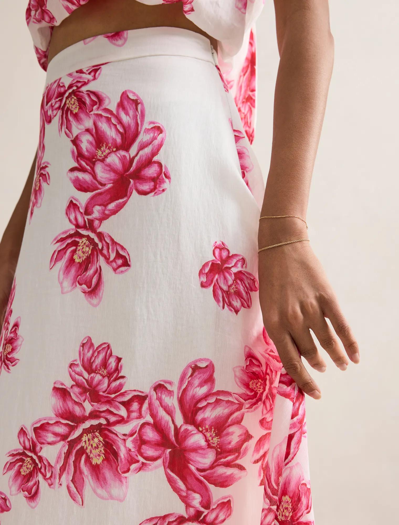 Maisie Petite Circle Midi Skirt