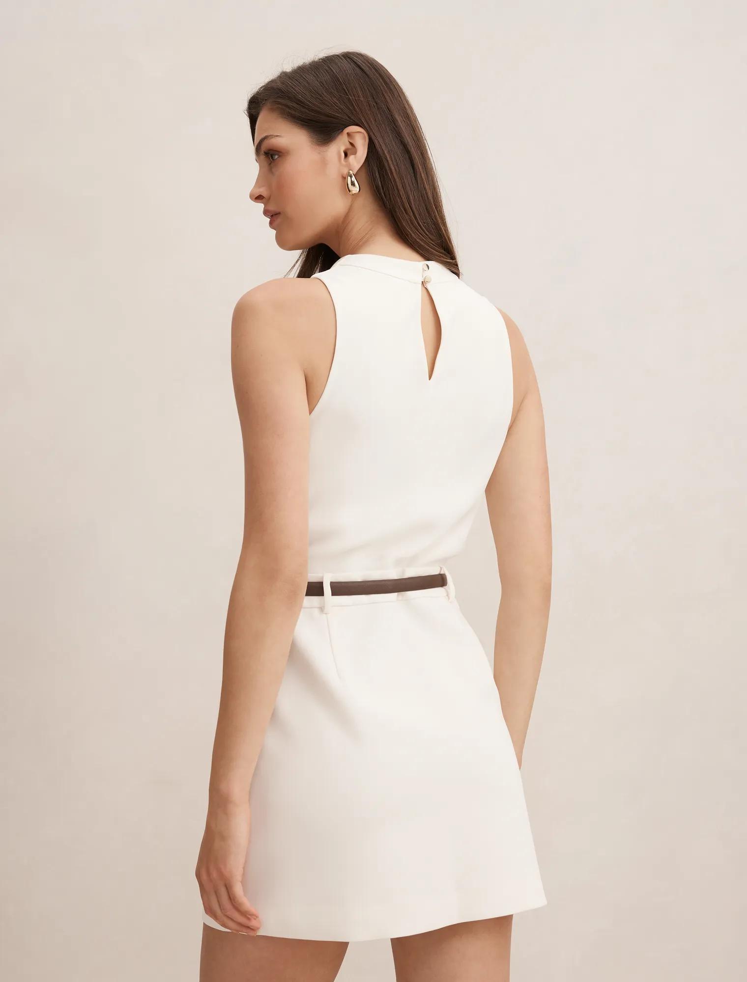 Delaney Cowl Neck Mini Dress