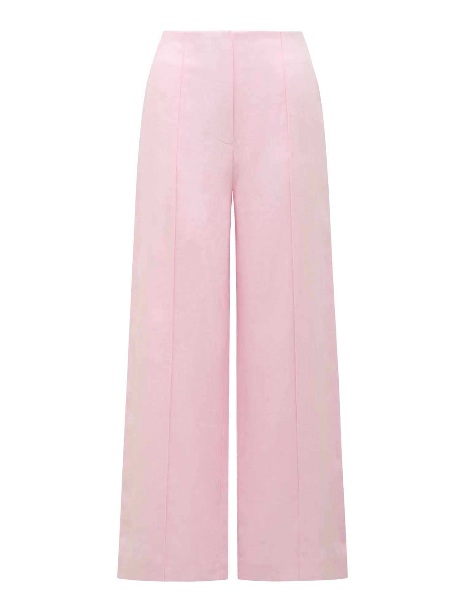 Posey Petite Linen Wide Leg Pant