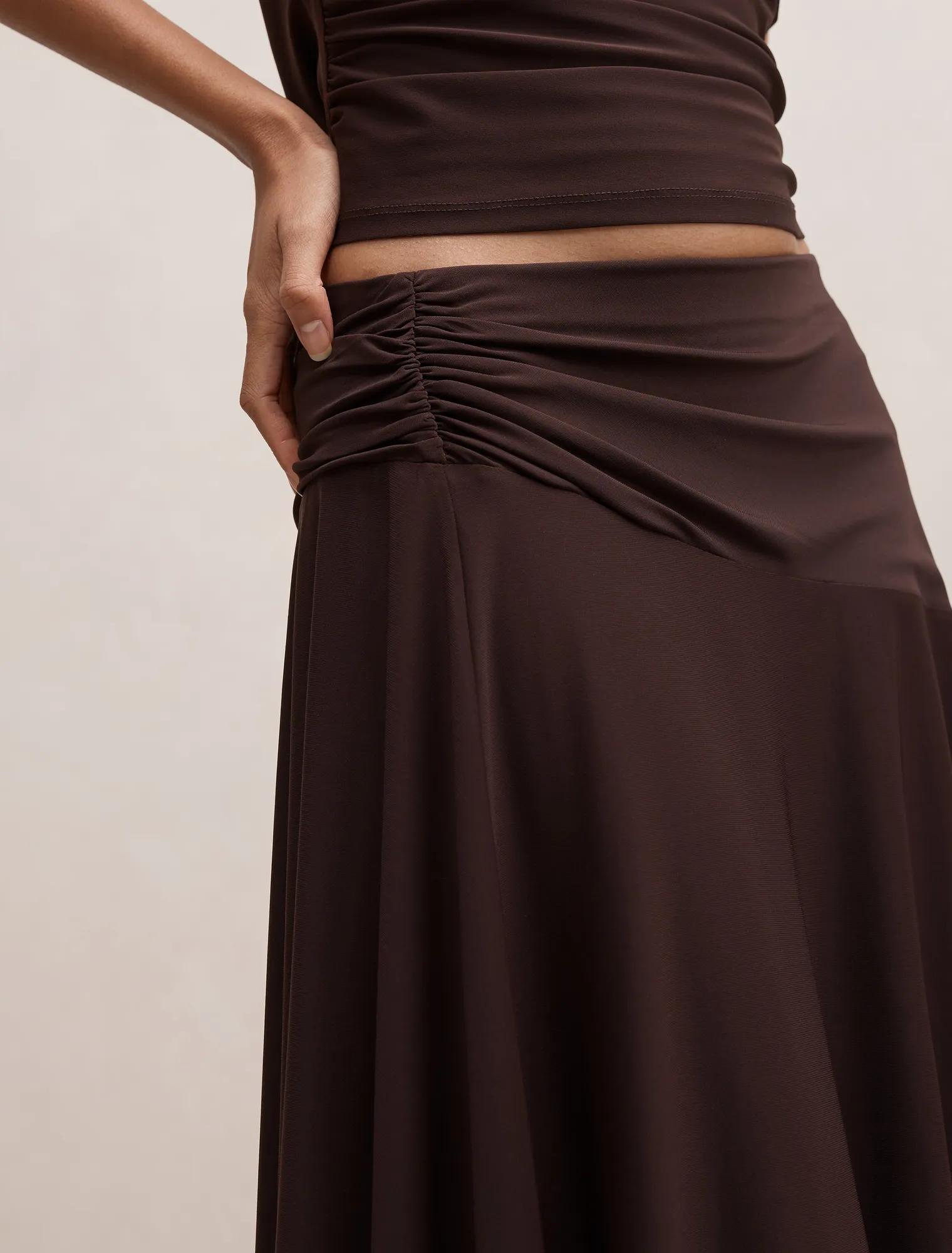 Ariel Petite Godet Hanky Hem Skirt
