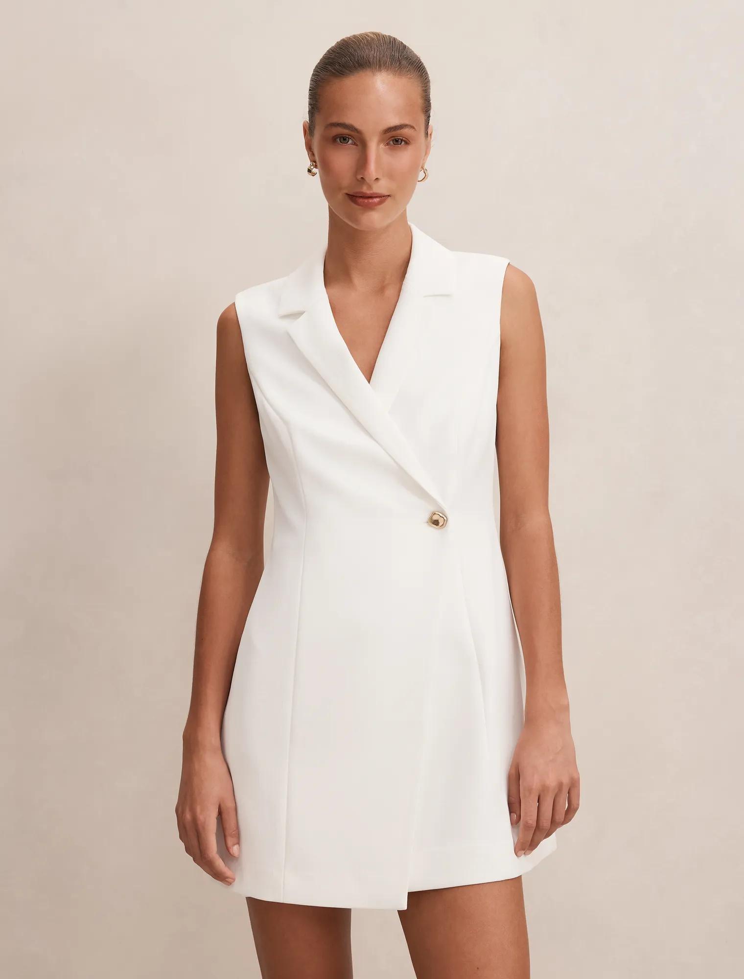 Winslet Wrap Blazer Mini Dress