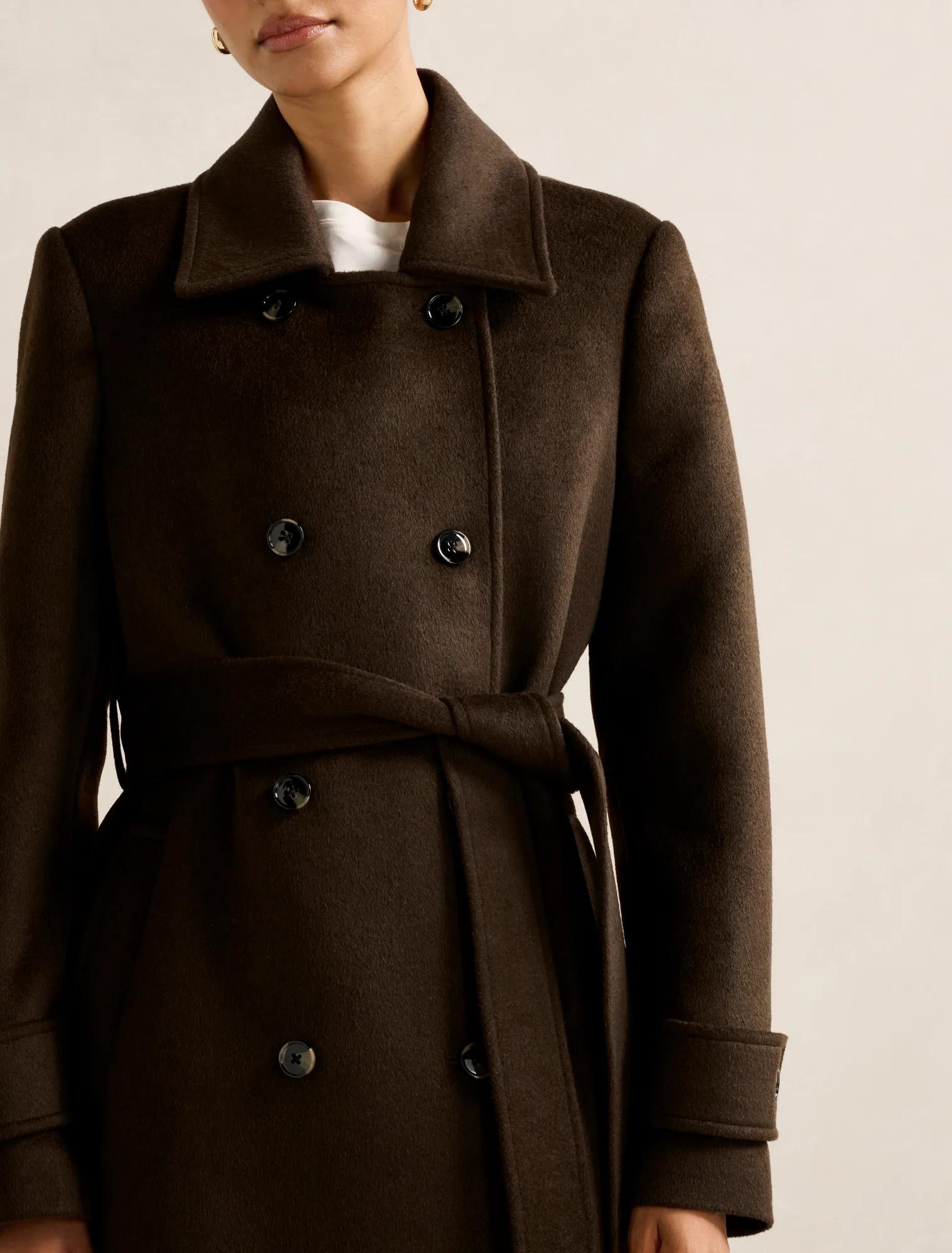 Sophie Petite DB Wrap Coat
