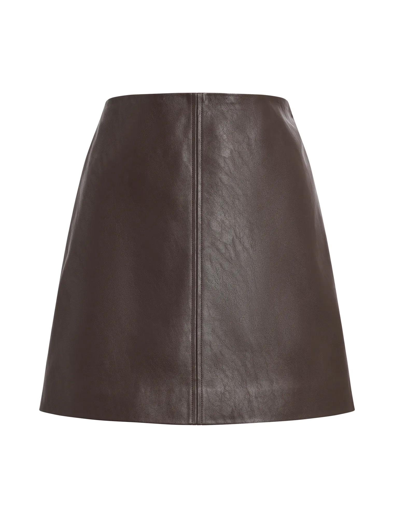 Lauren Vegan Leather Mini Skirt