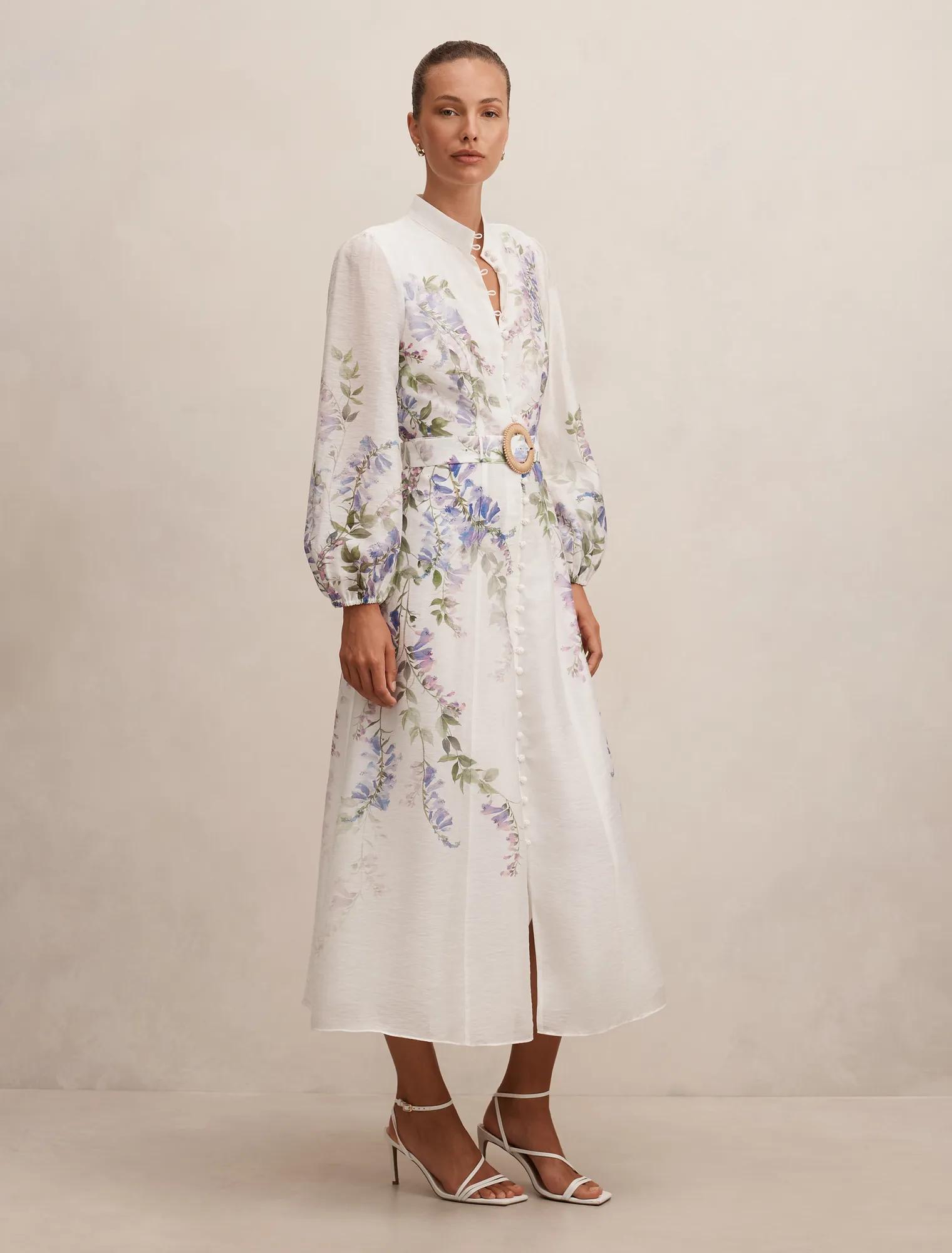 Sheridan Placement Print Midi