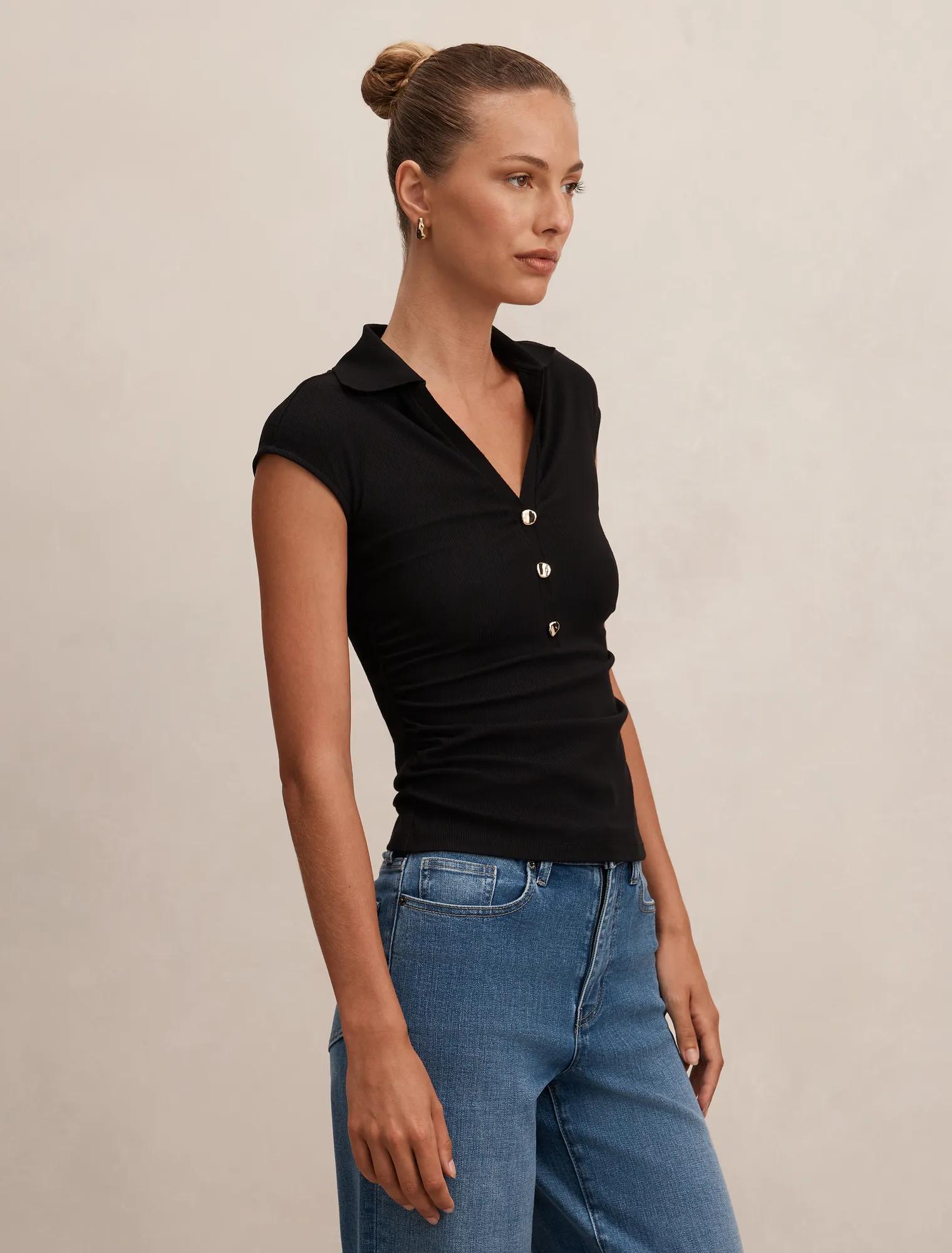 Winnie Extended Shoulder Polo