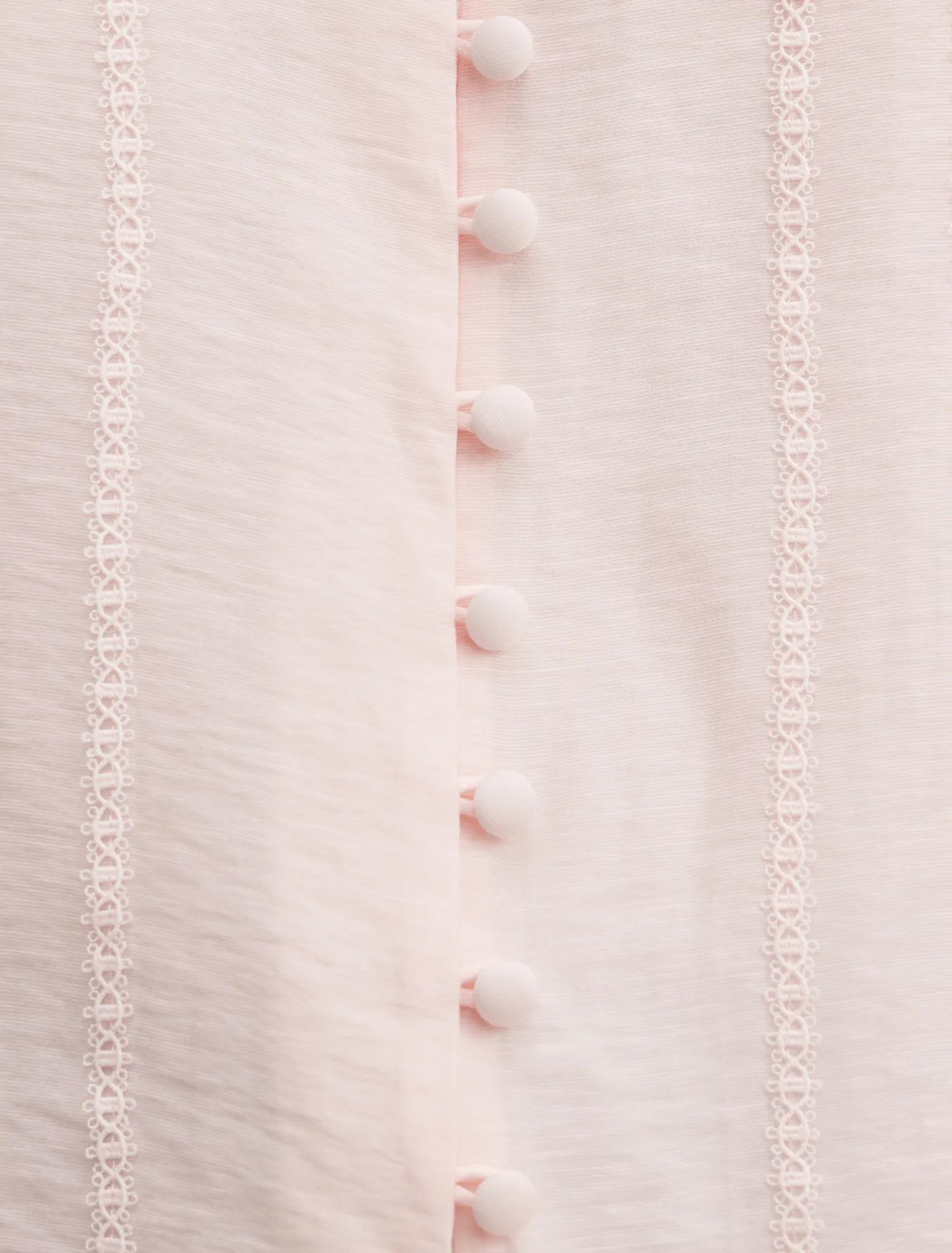 Astra Lace Trim Blouse