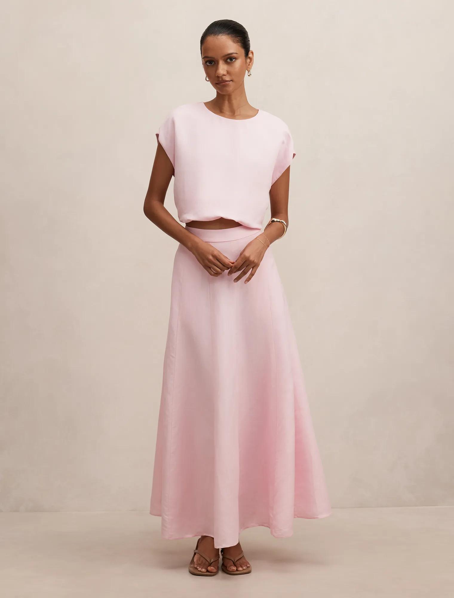 Georgina Petite Bubble Hem Top