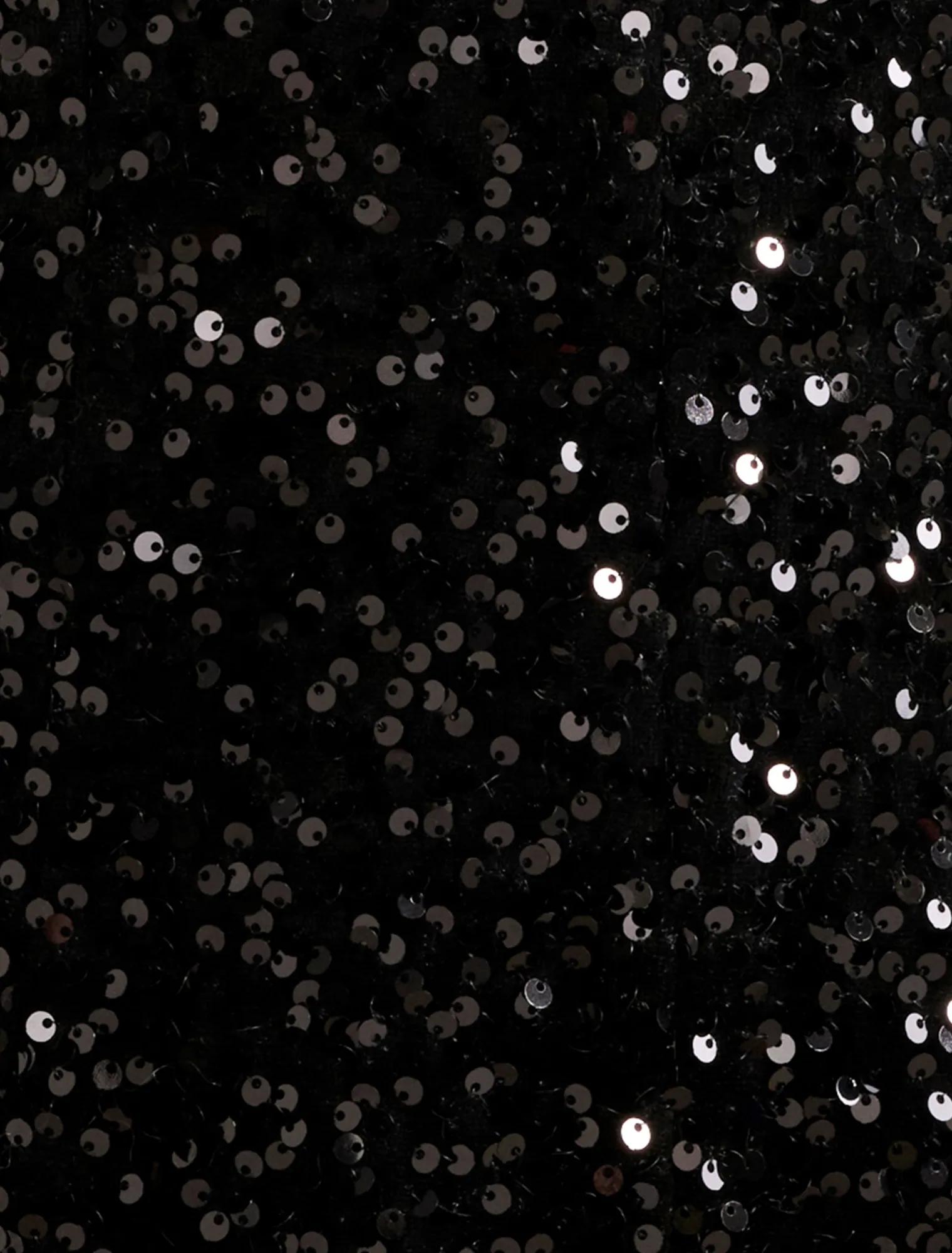 Riley Sequin Halter Mini Dress