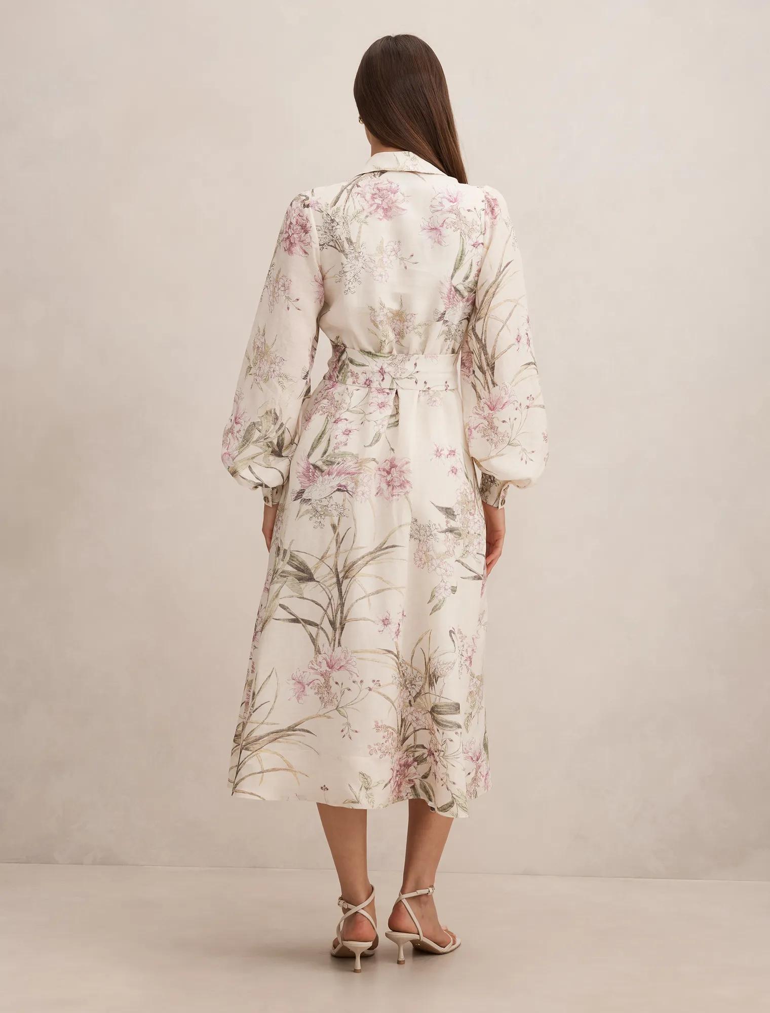 Hazel Shirt Midi Dress