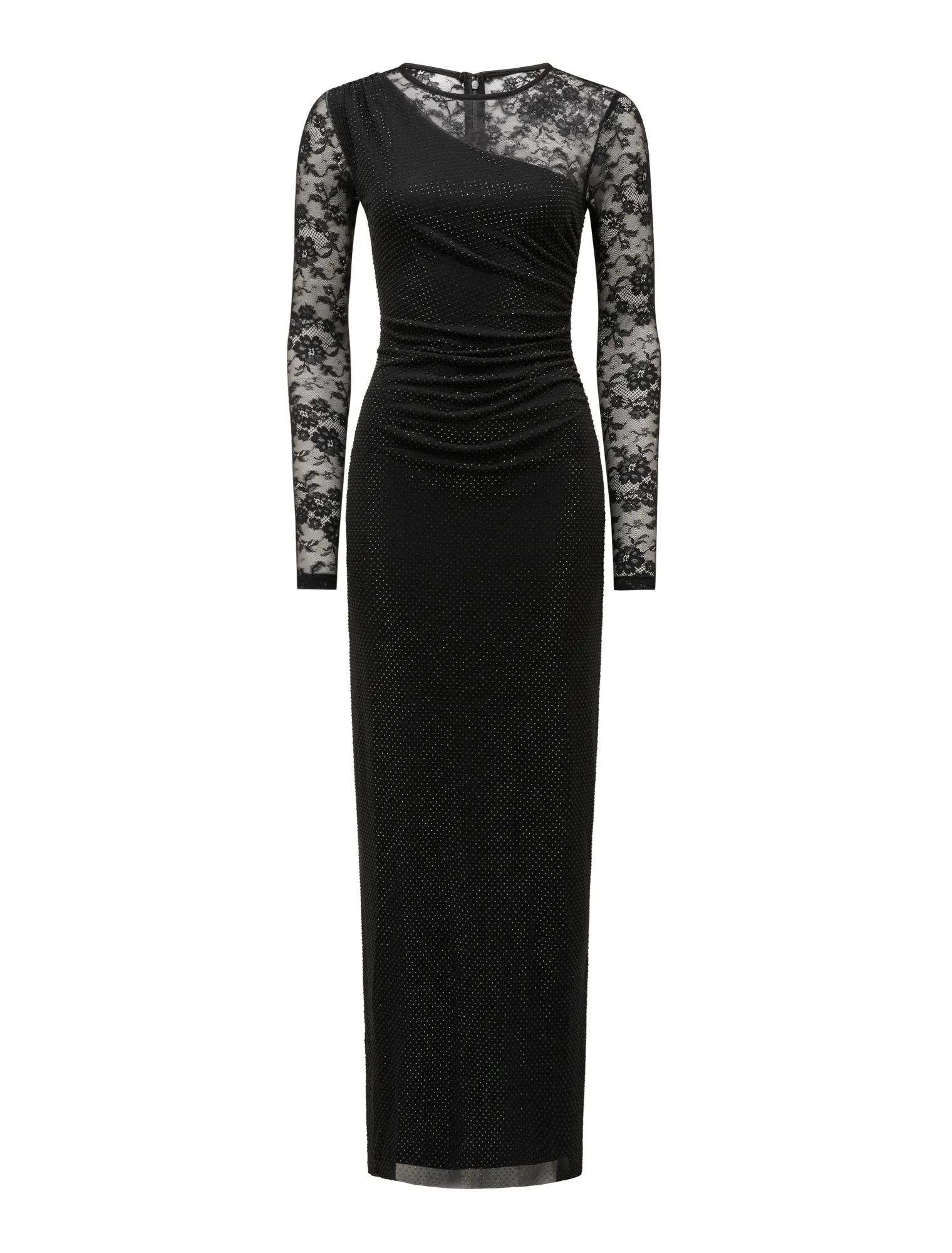 Natalie Heatseal Lace Maxi Dress