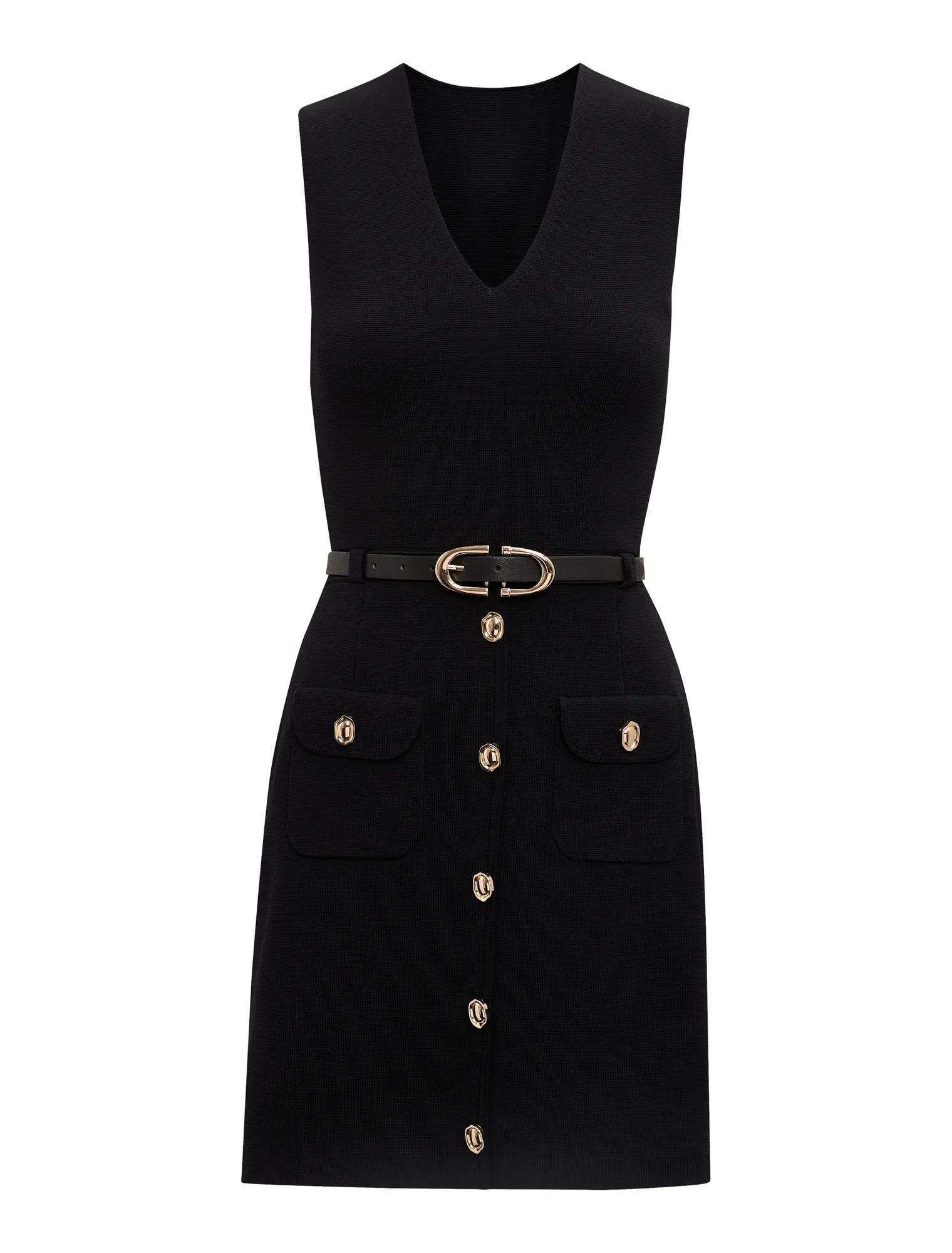 Miley Pocket Detail Knit Dress