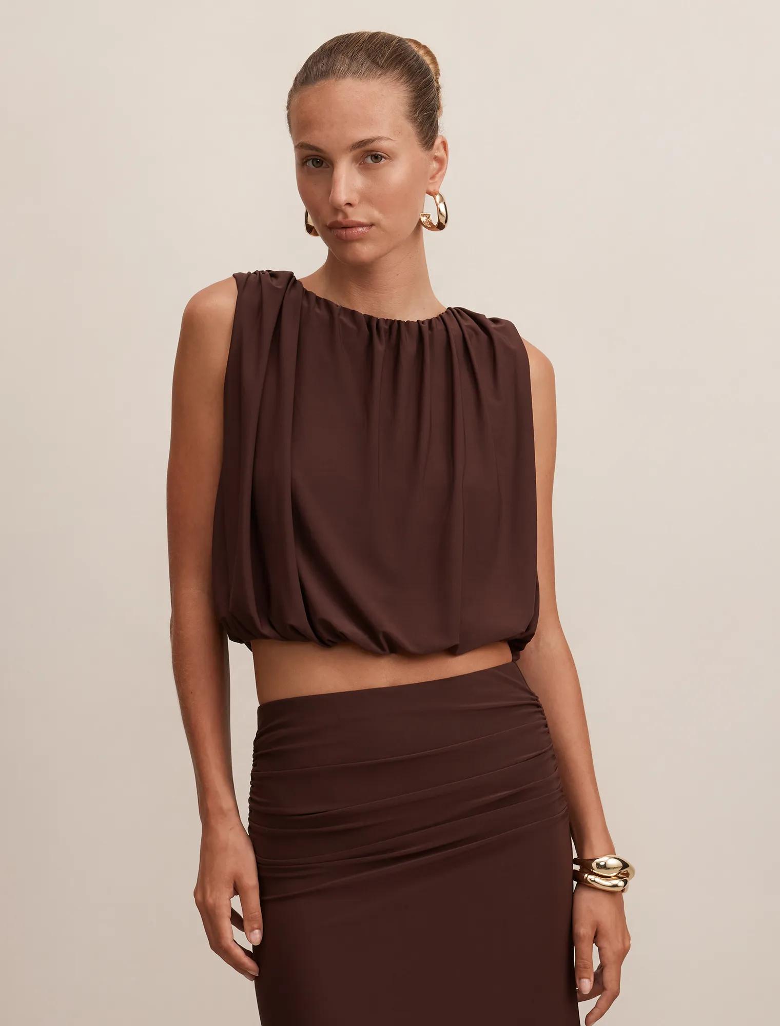 Sutton Sleeveless Bubble top