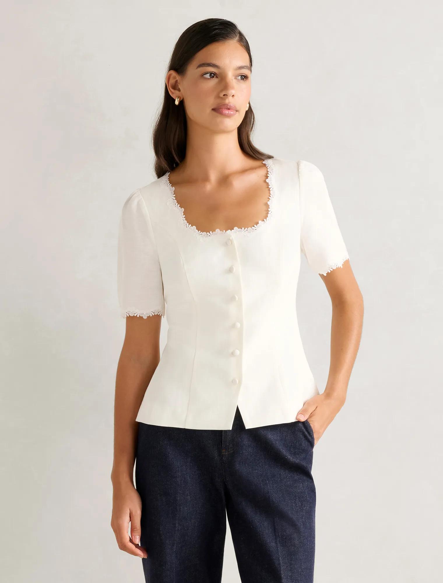 Thea Tailored Top