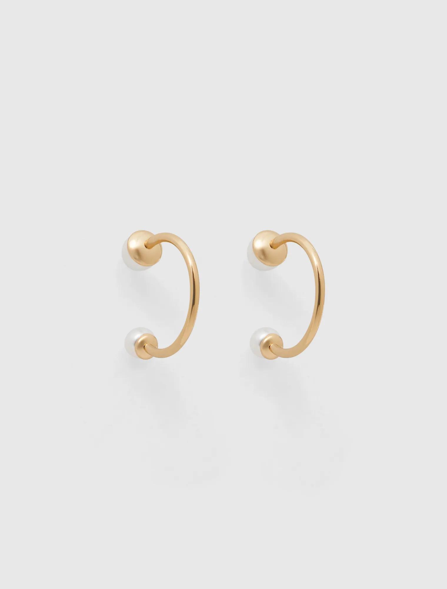 Dolly Pearl Detail Hoop