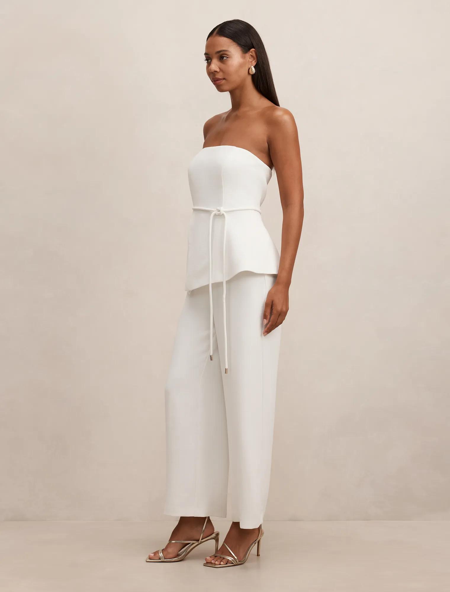 Kehlani Strapless Jumpsuit