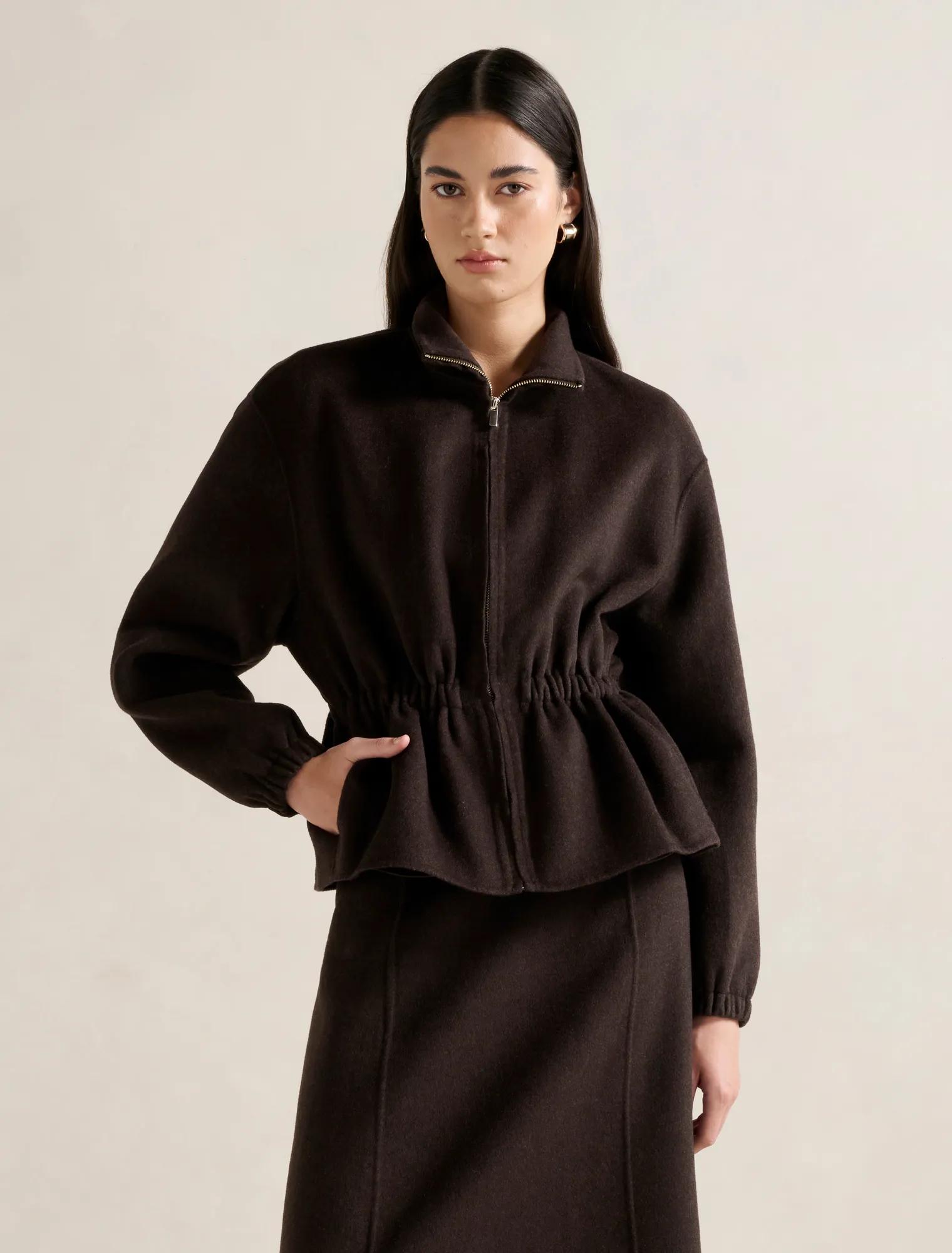 Amara Elastic Waist Jacket