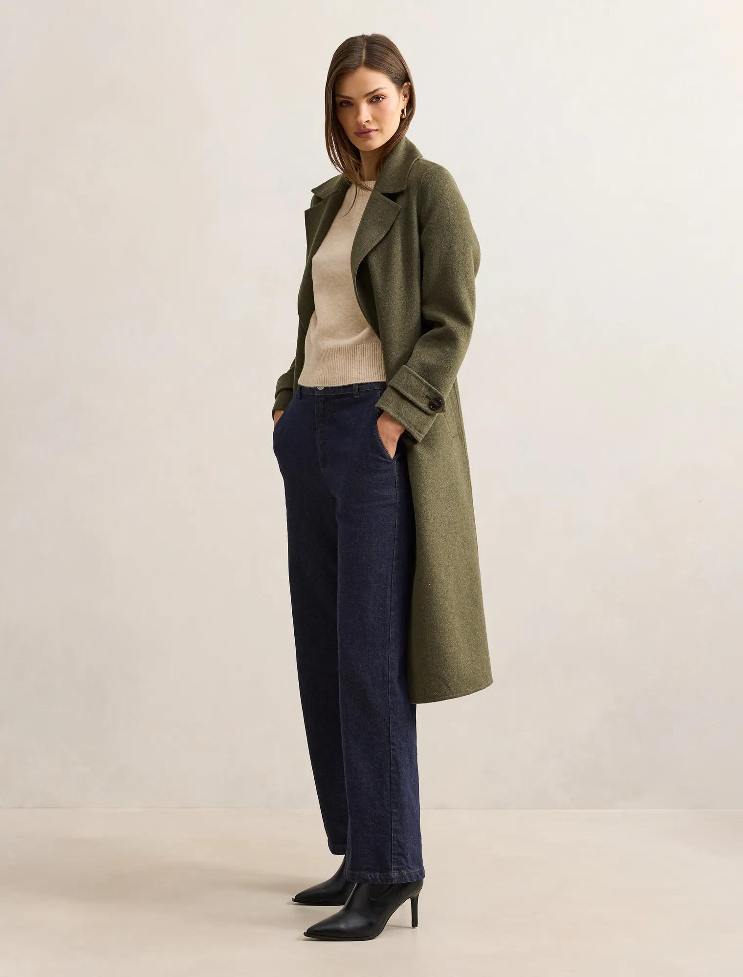 Natalie Felled Seam Coat
