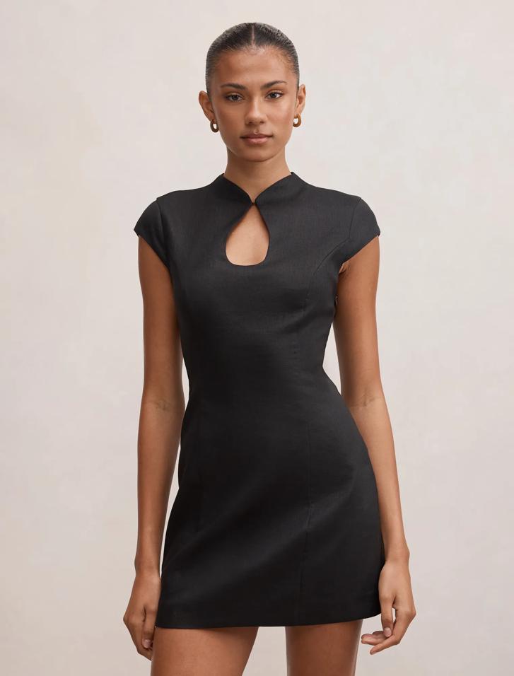 eliza mini dress black Helsi Eliza