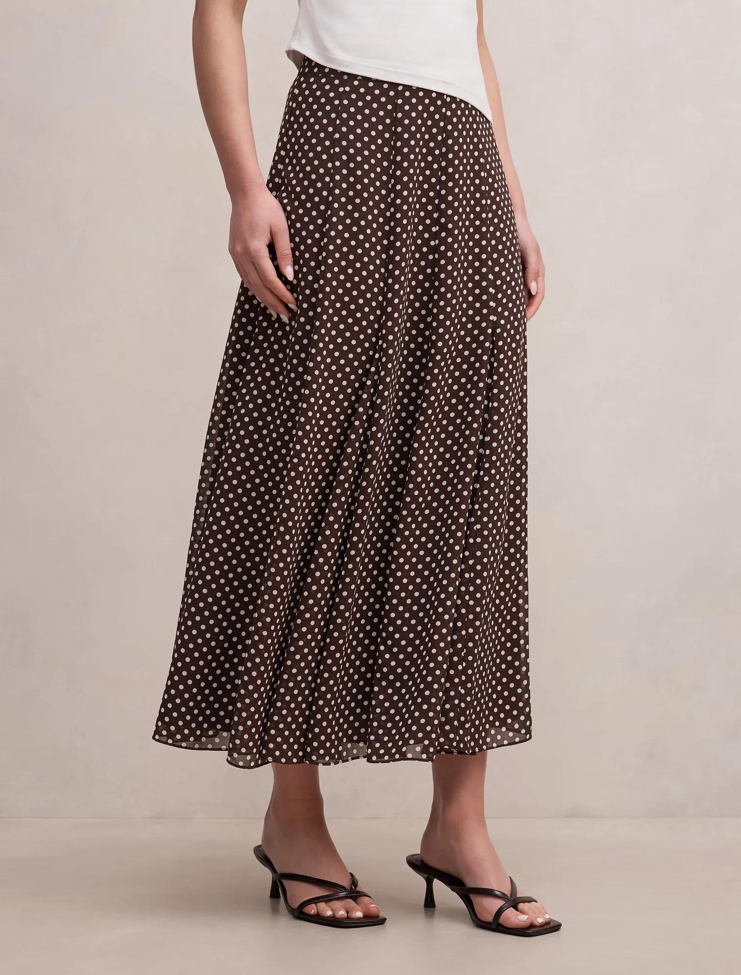 Allison Godet Midi Skirt