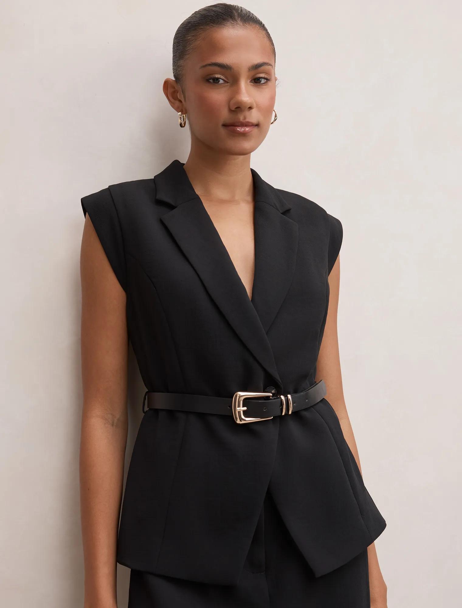 Ayla Tailored Belted Jumpsuit