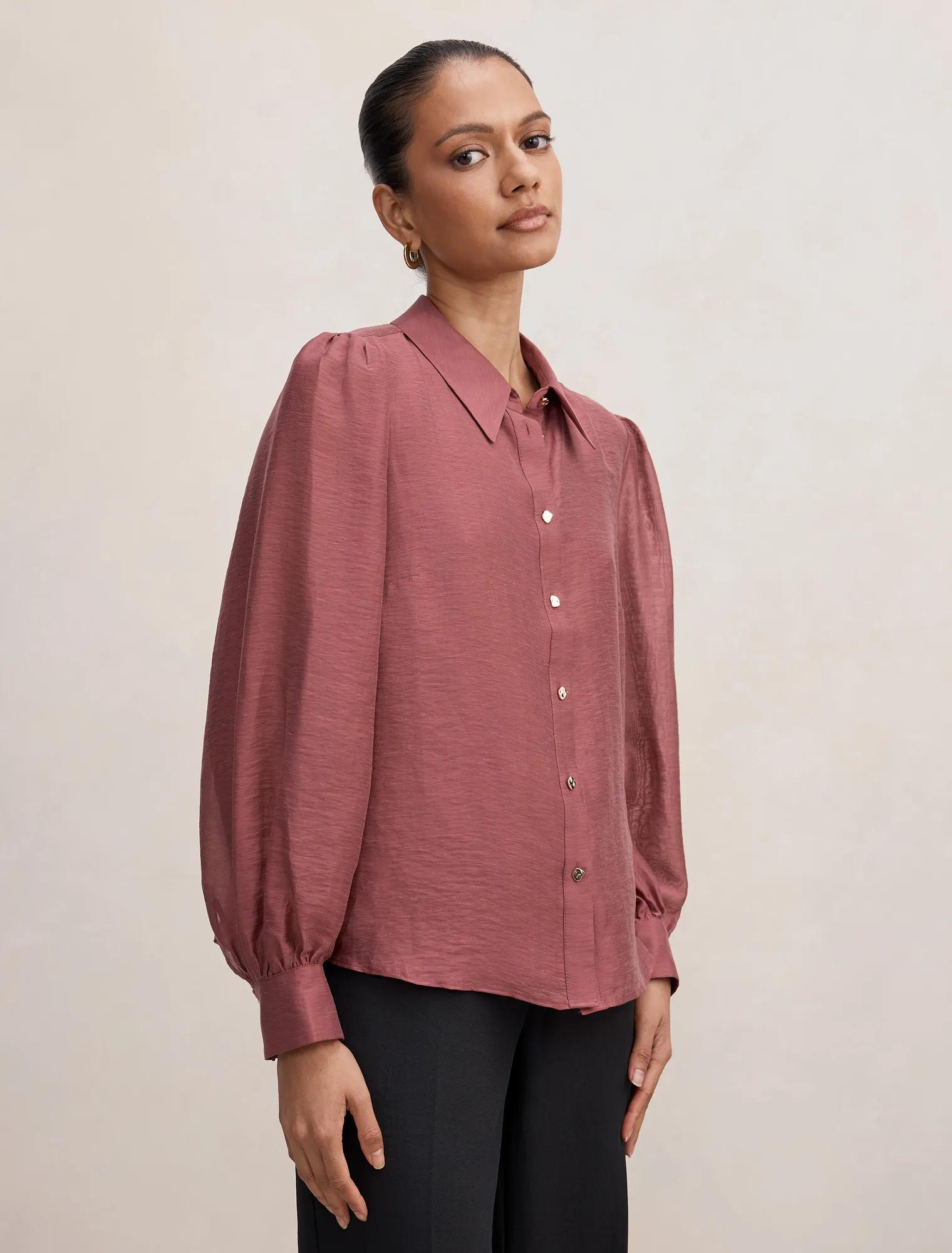 Avery Petite Long Sleeve Blouse