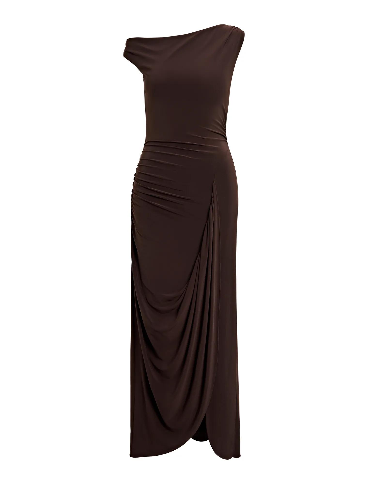 Vicky Asym Jersey Maxi