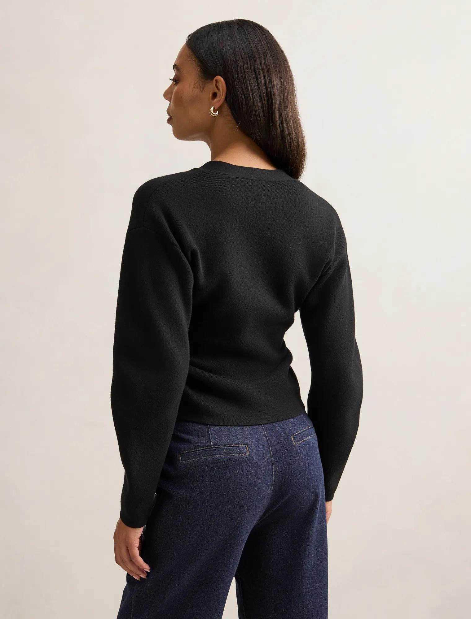 Aurelia Structured Knit Cardigan