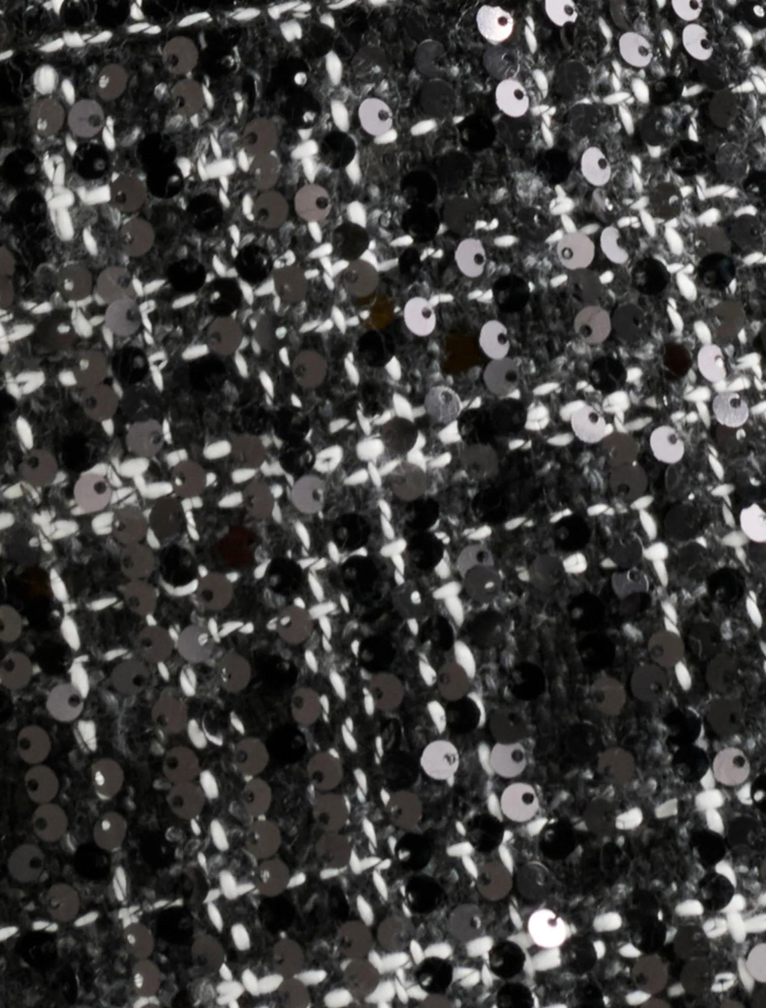 Paisley Boucle Mix Mini Dress