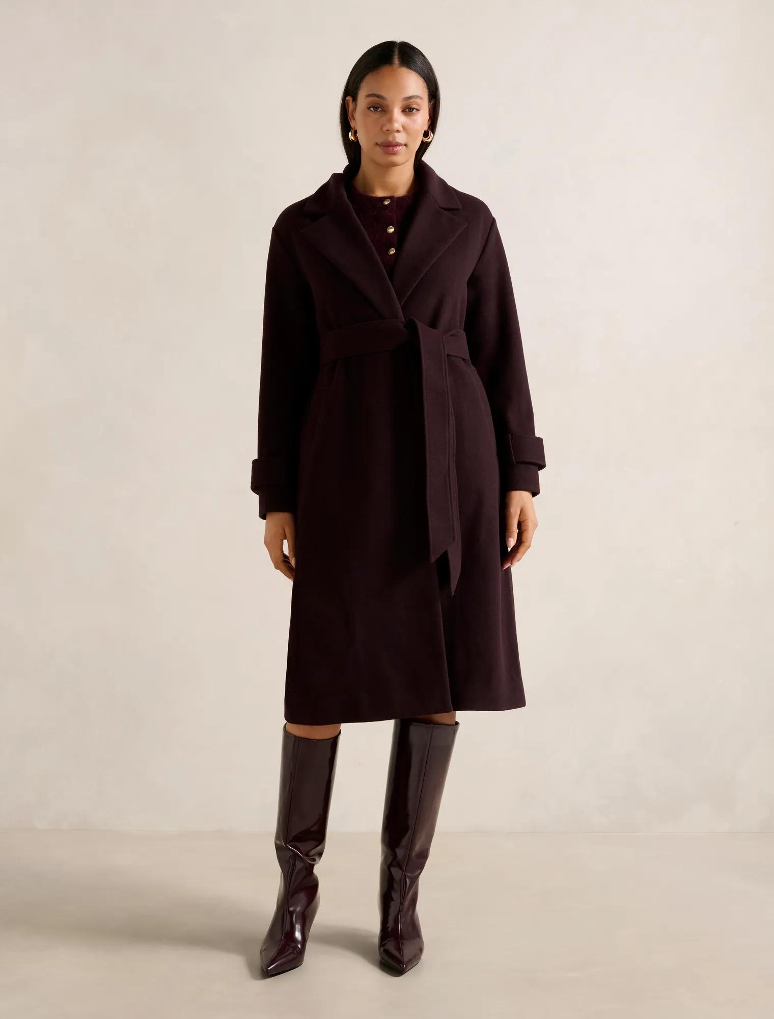 Heidi Double Breasted Wrap Coat