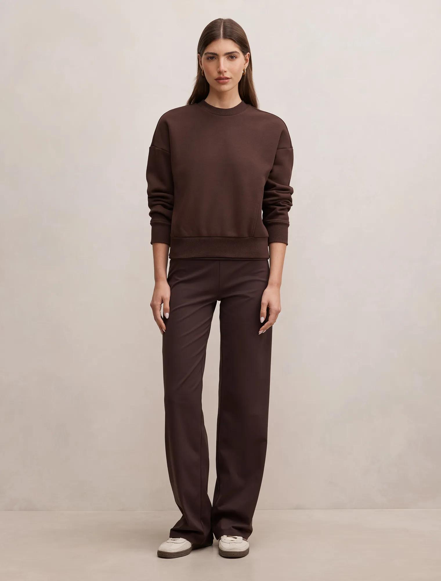 Winnie Fleece Crew Neck Sweater