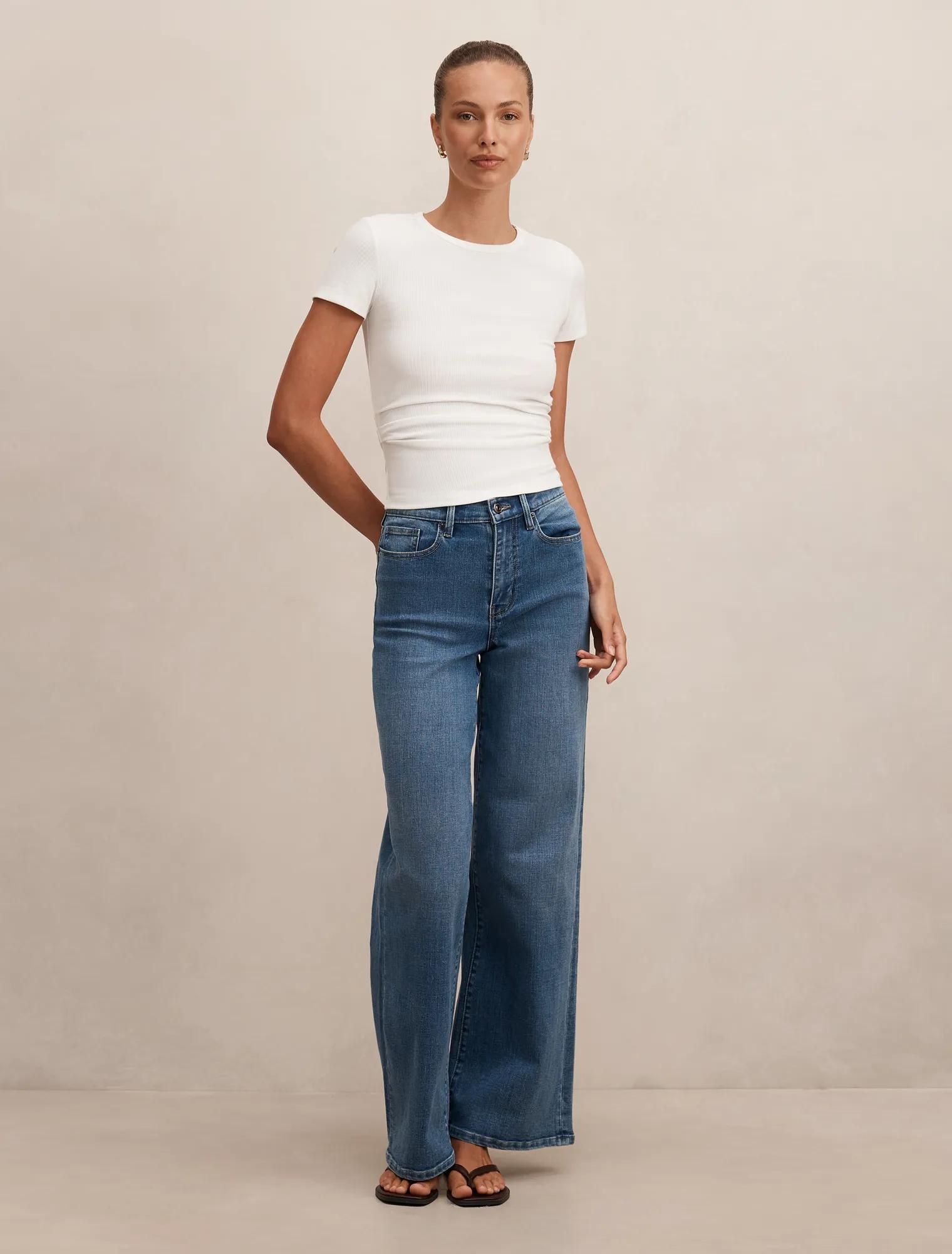 Kelly Tuck Detail Baby Tee