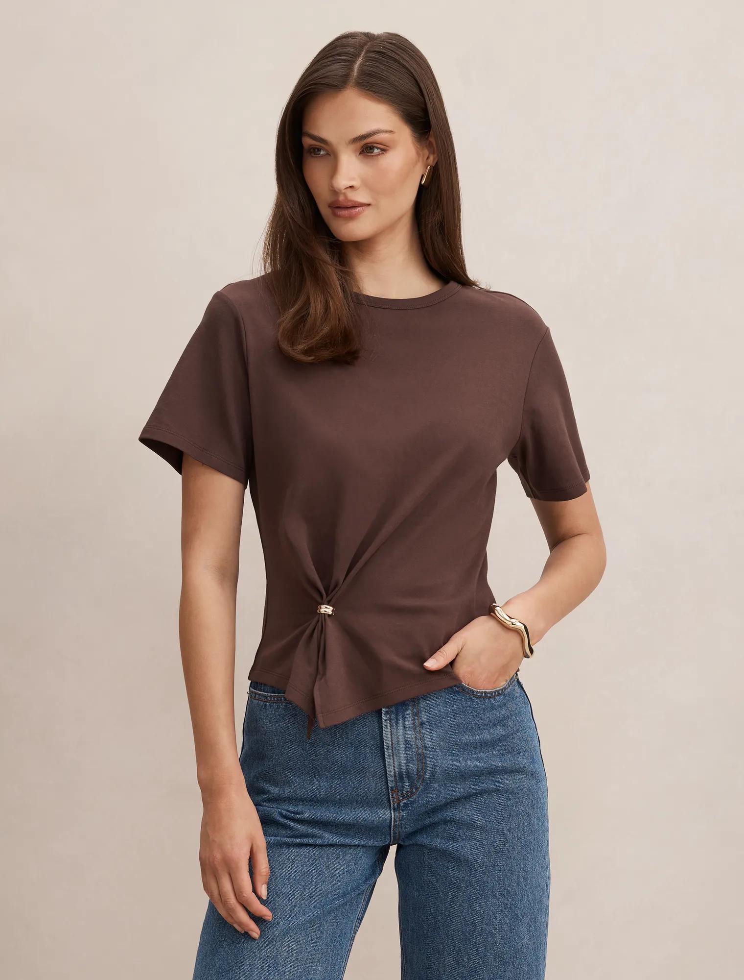 Lani Hardware Detail Tee