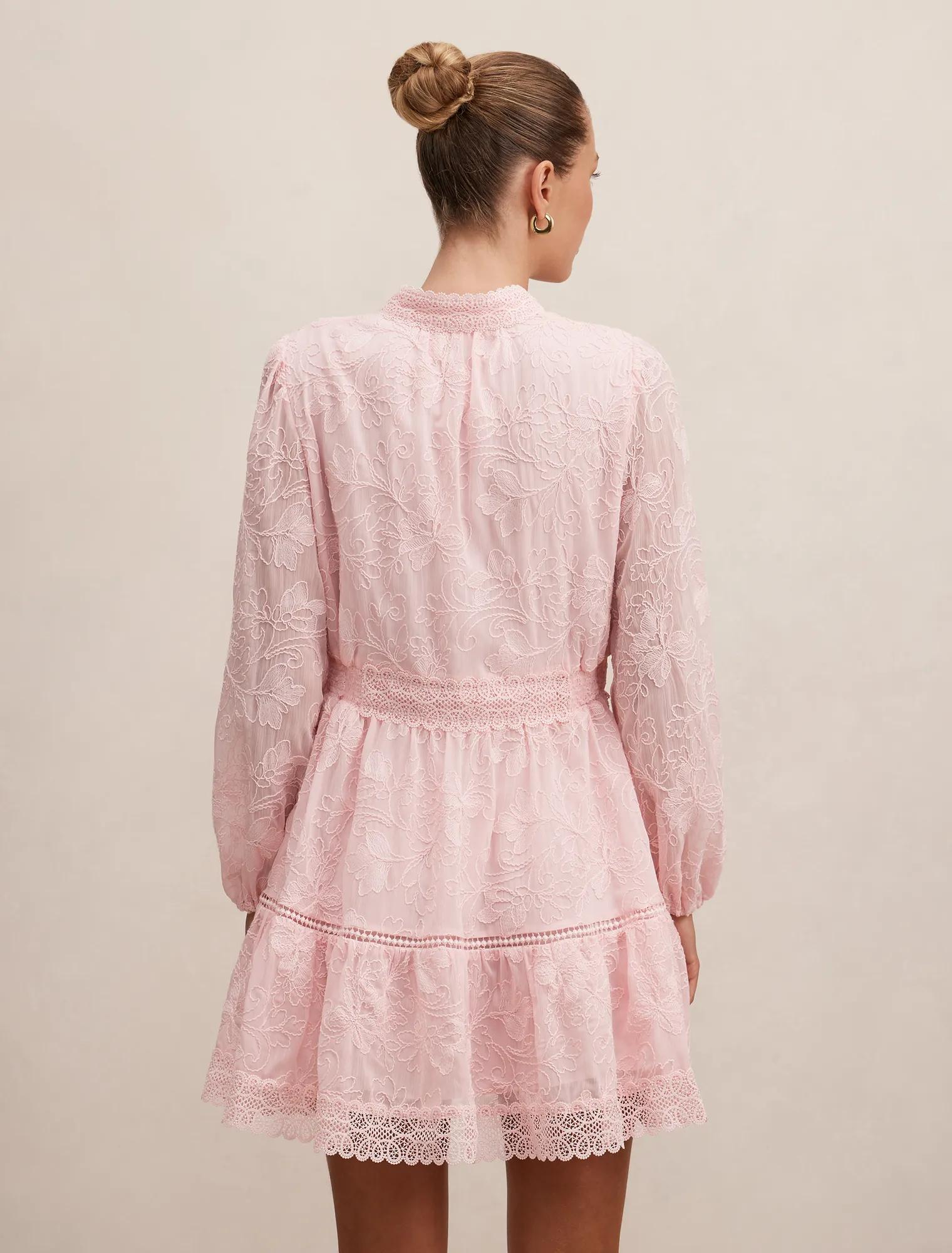 Thalia Embroidered Skater Mini