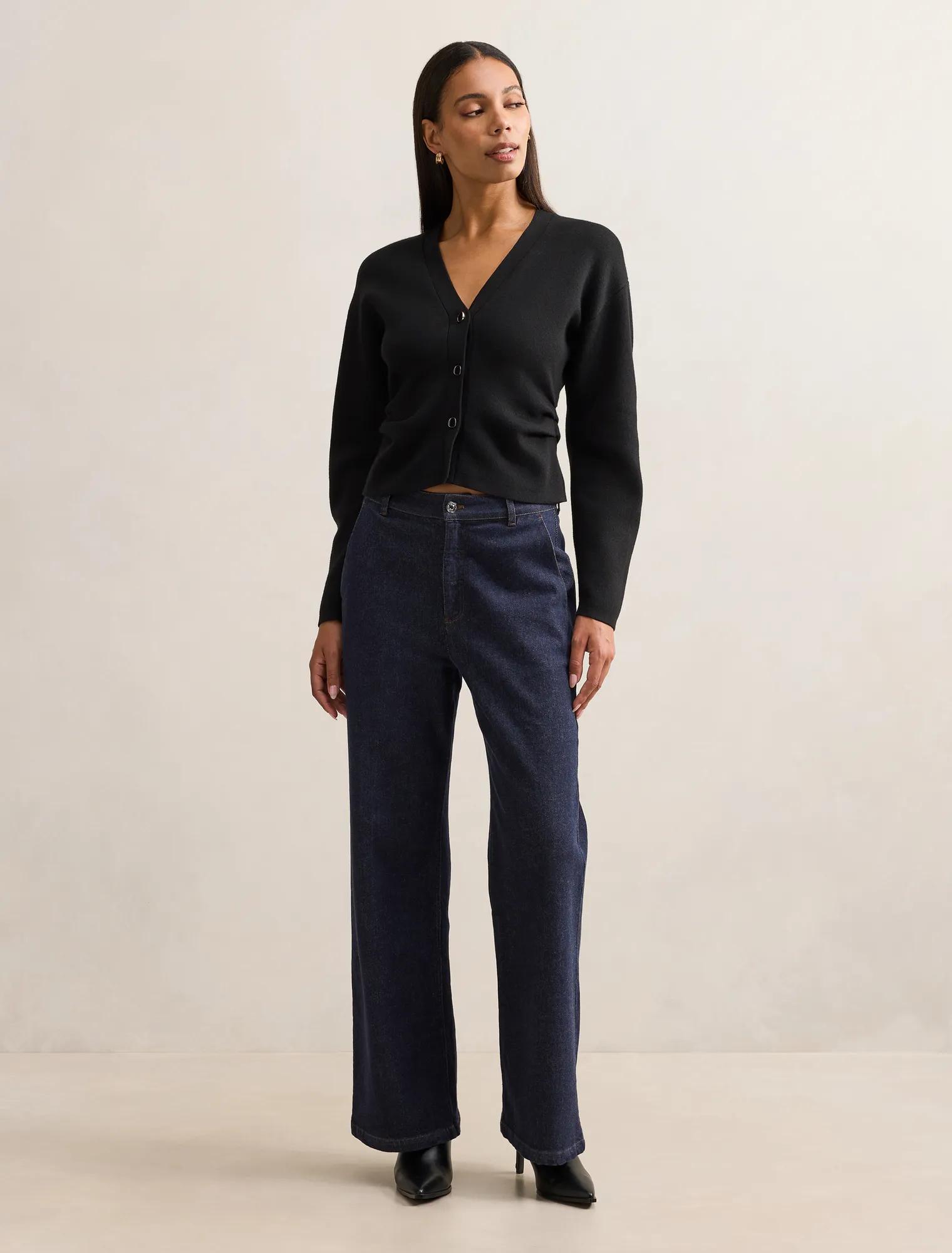 Aurelia Structured Knit Cardigan