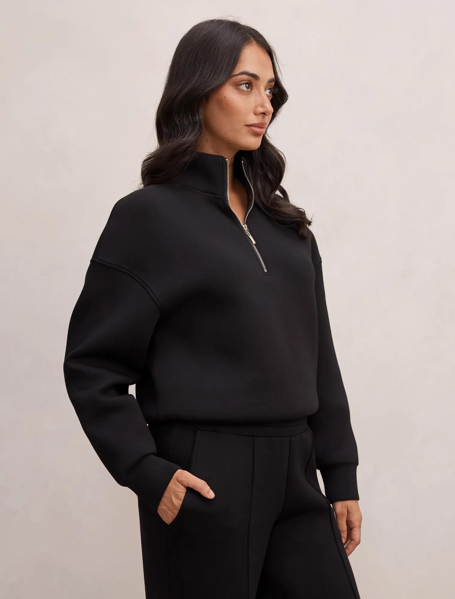 Hattie Zip Front Lounge Jumper