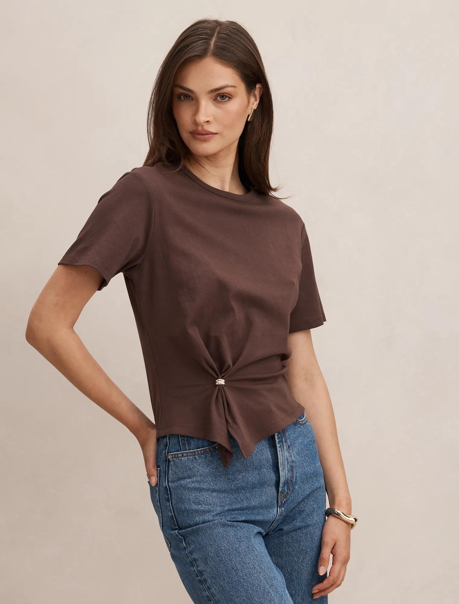 Lani Hardware Detail Tee