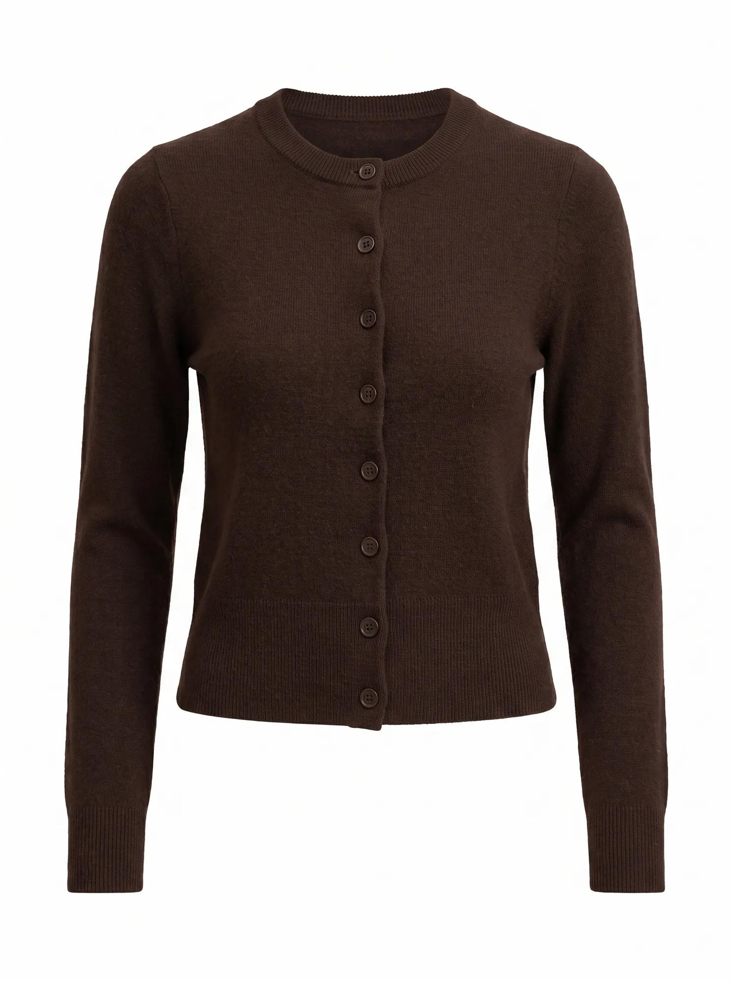 Haisley Merino Blend Knit Cardigan