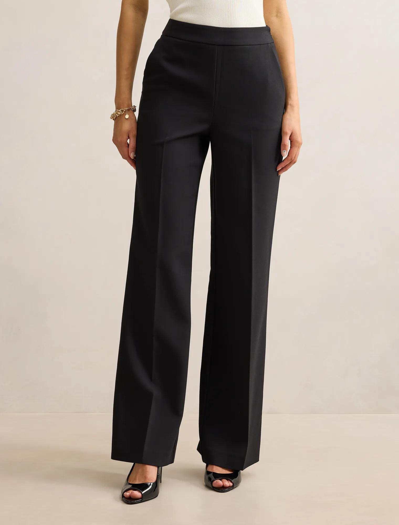 Wide Leg Pants Ladies Dress Pants Australia Black Wide Leg Pants Marissa  Tall Size To 16