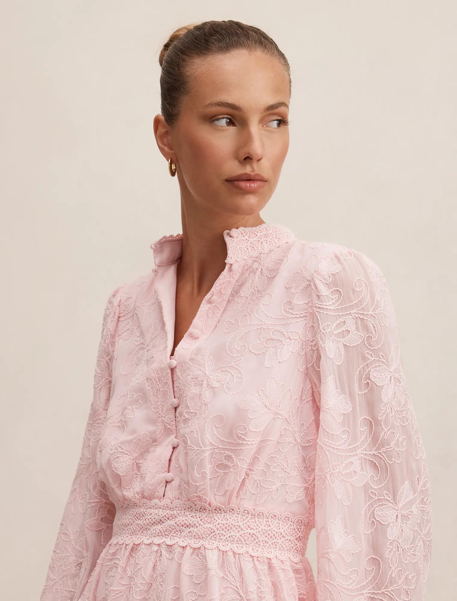 Thalia Embroidered Skater Mini