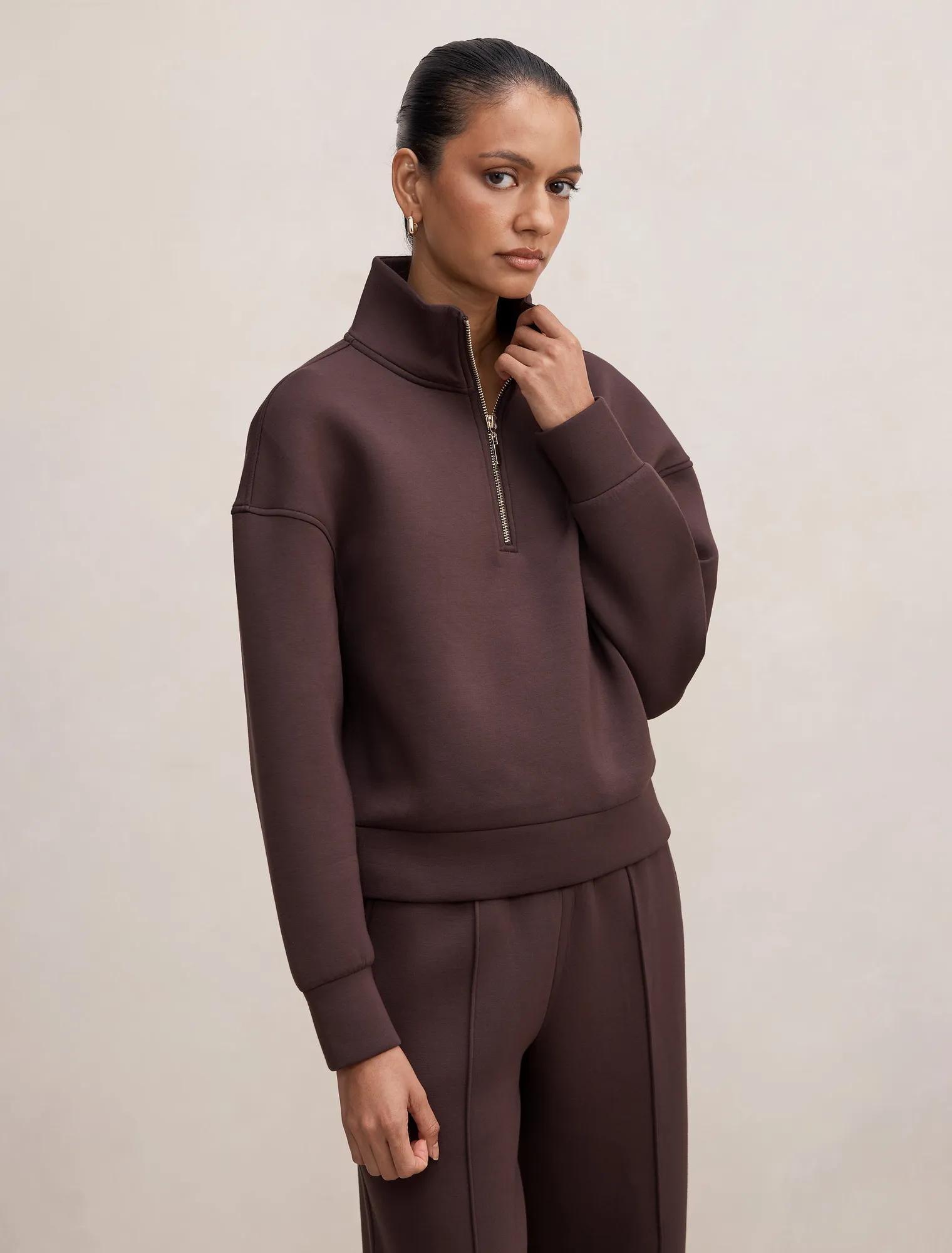 Hattie Petite Zip Lounge Jumper