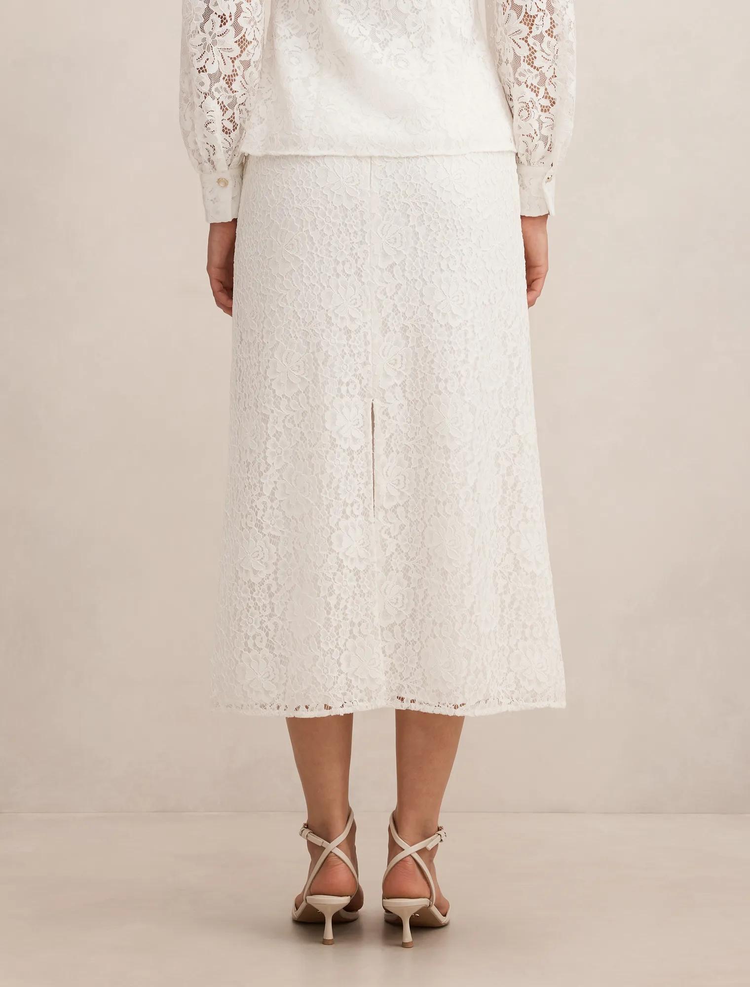Loretta Lace Midi Skirt