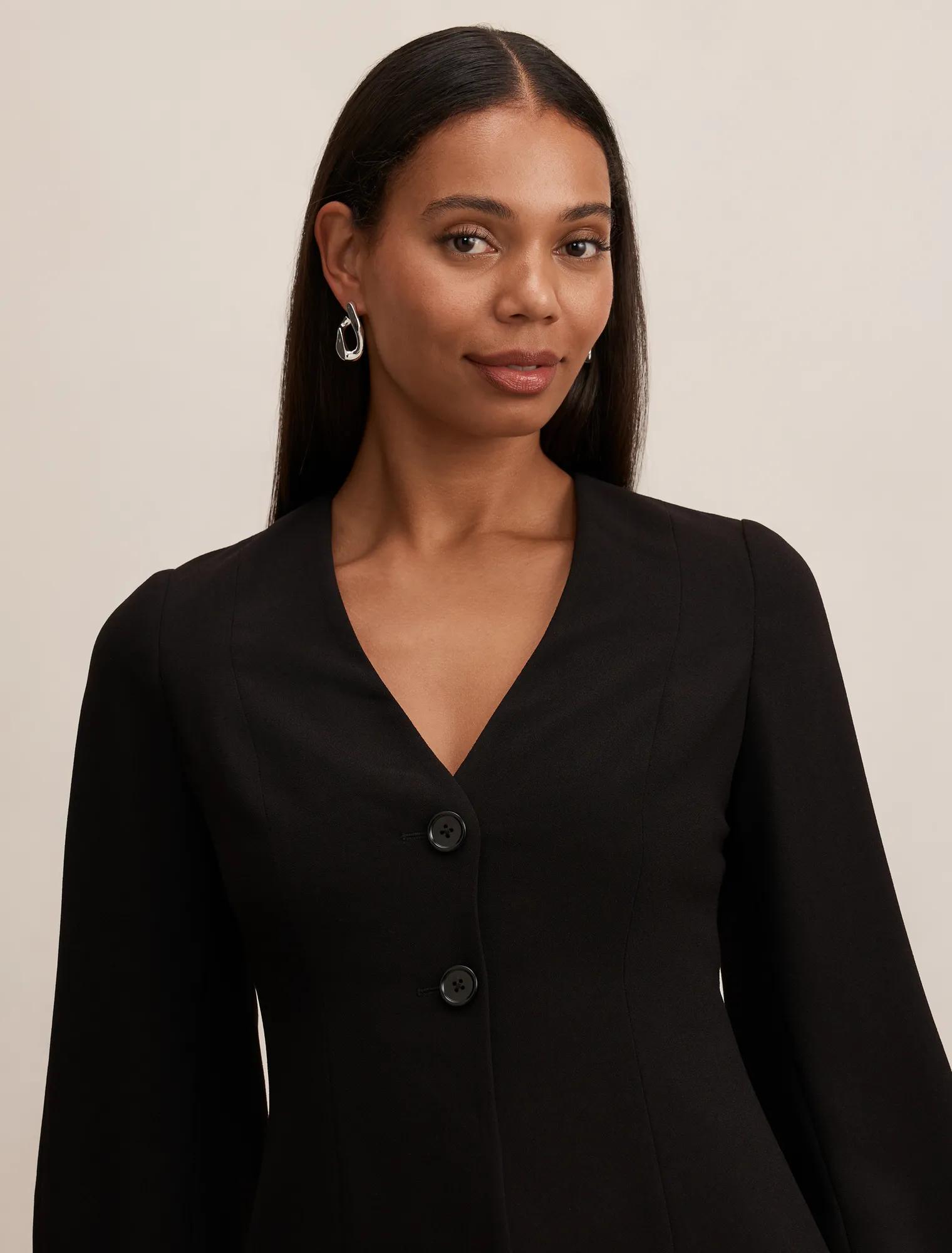 Lizzie Collarless Blazer